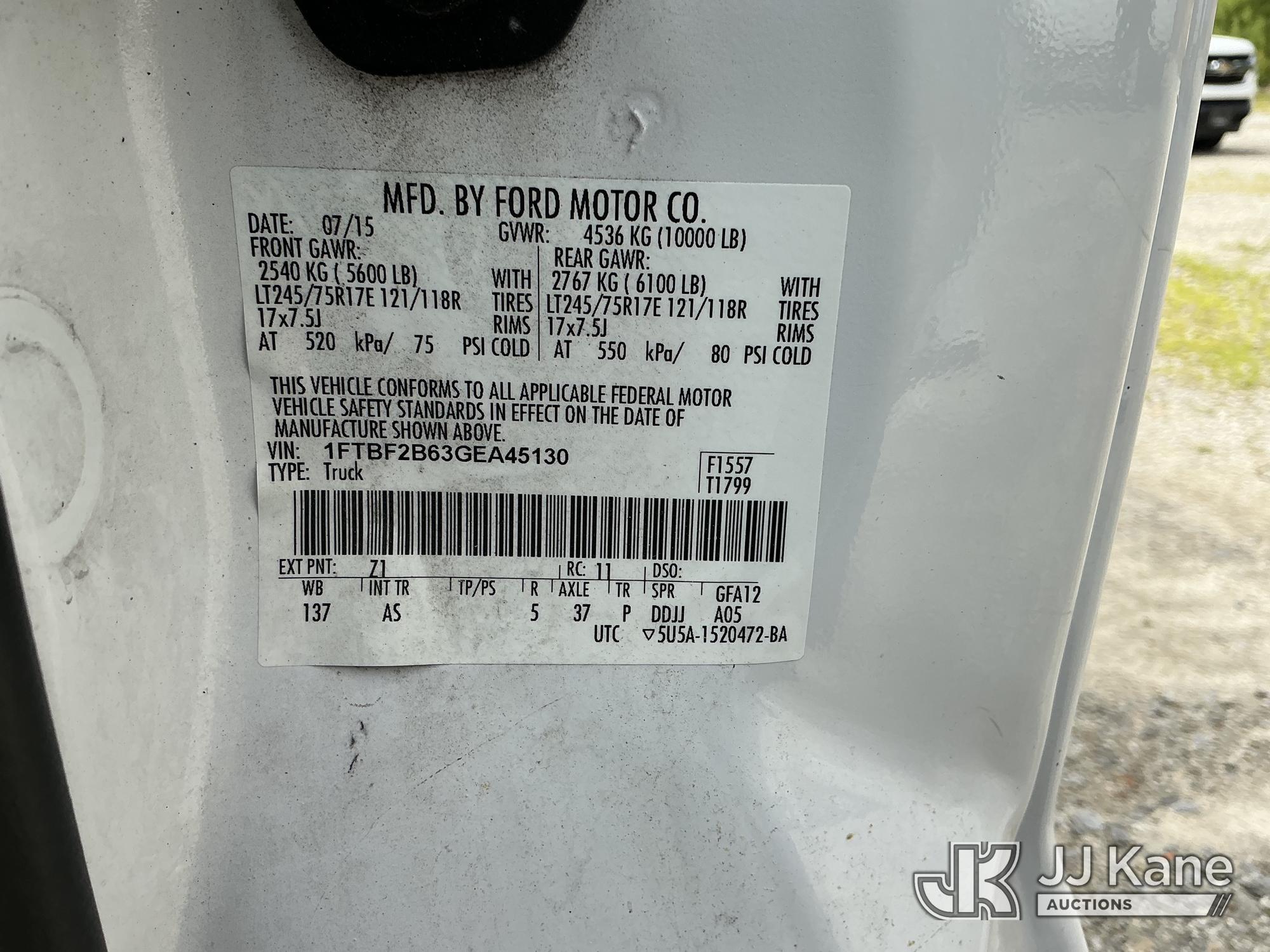 2016 Ford F250 4X4