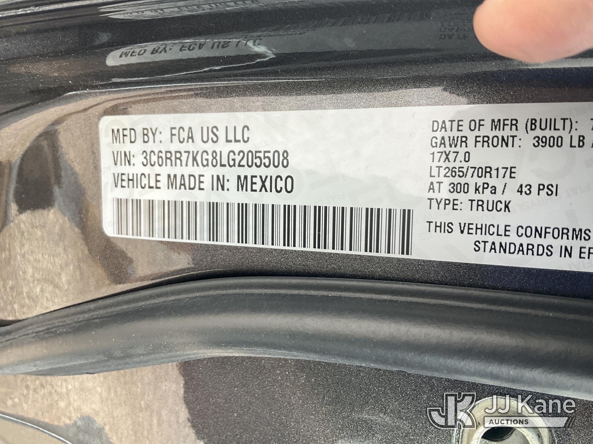 2020 Ram 1500 4X4