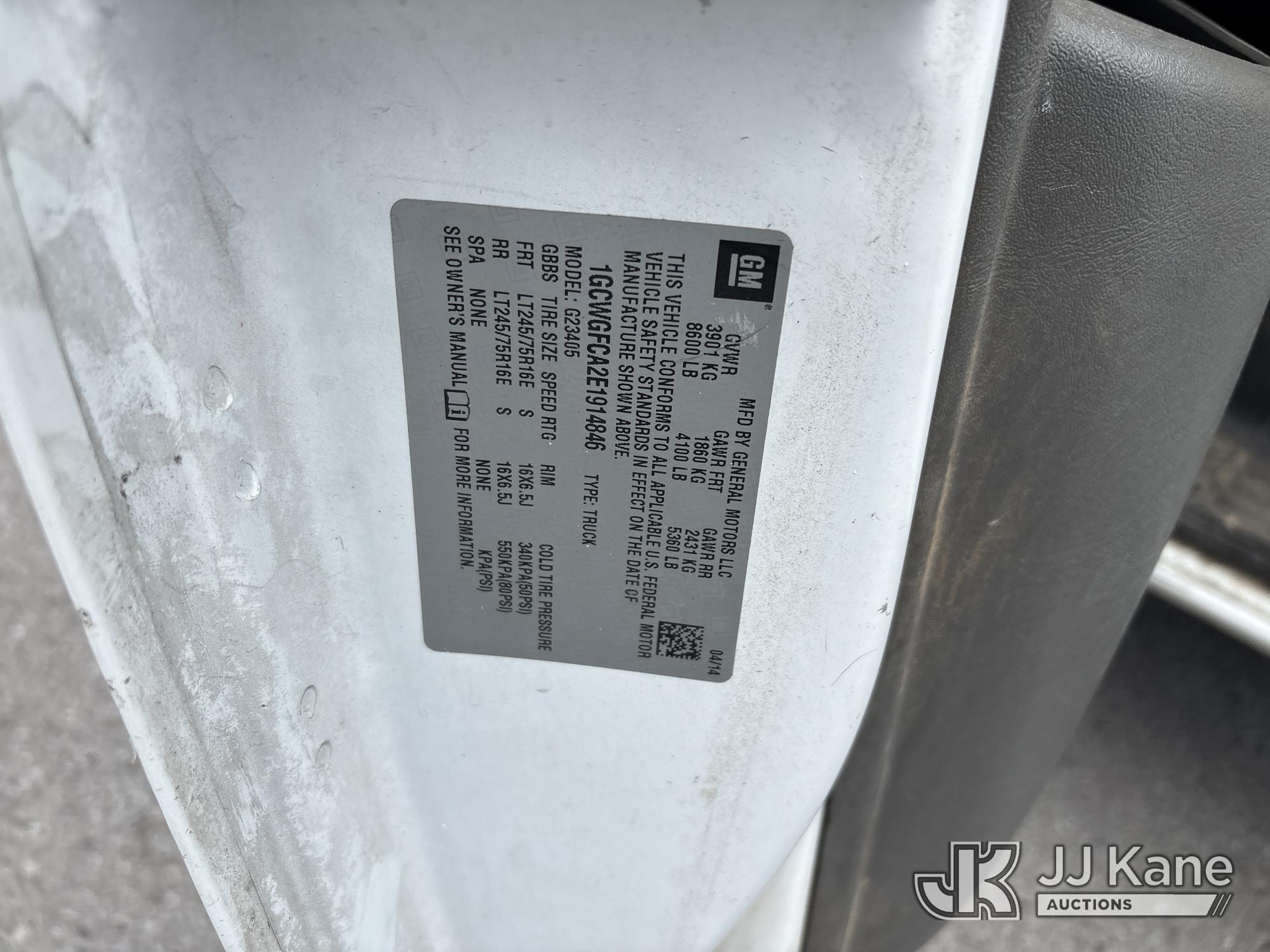 2014 Chevrolet EXPRESS G2500