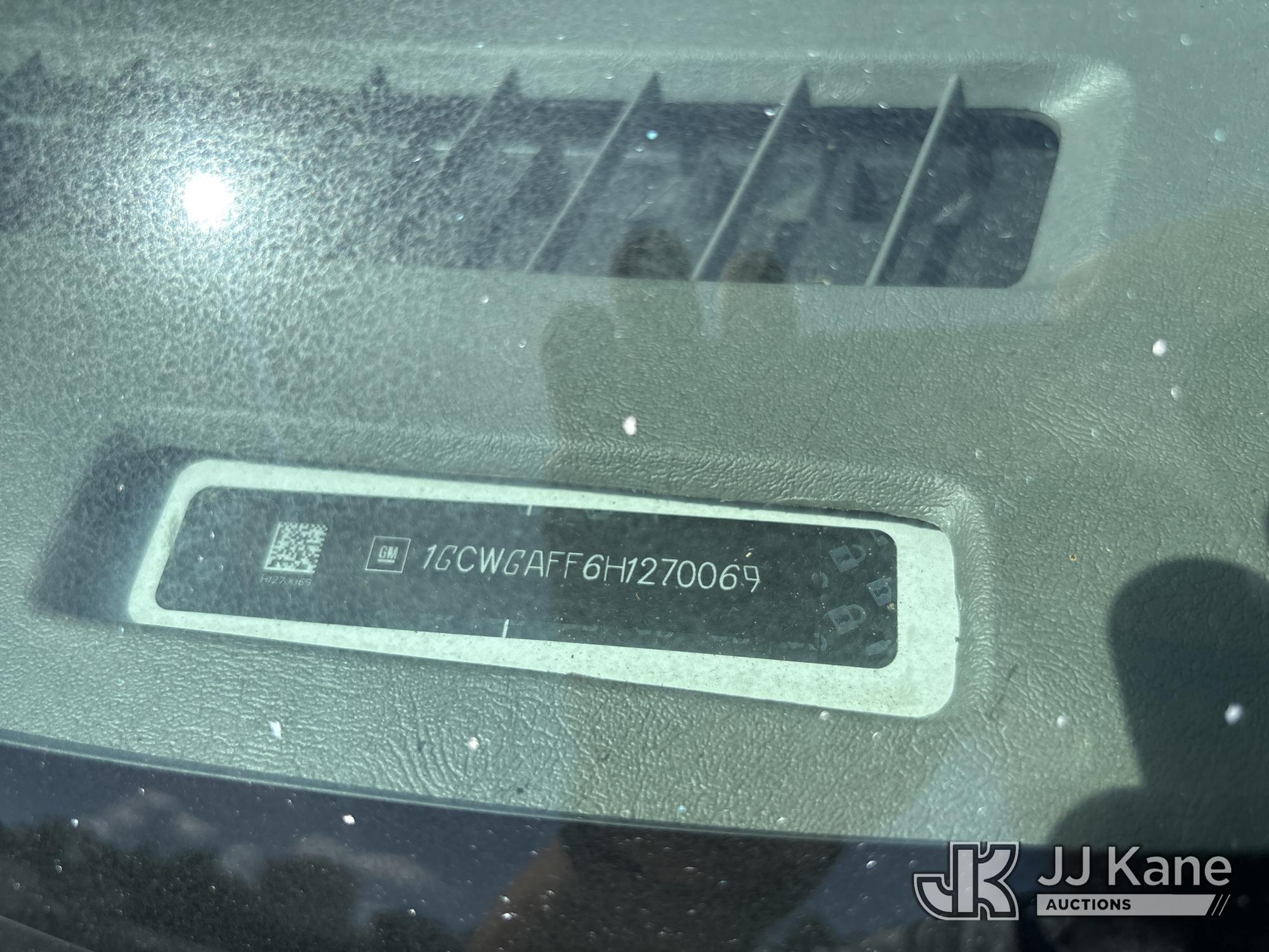 2017 Chevrolet EXPRESS G2500