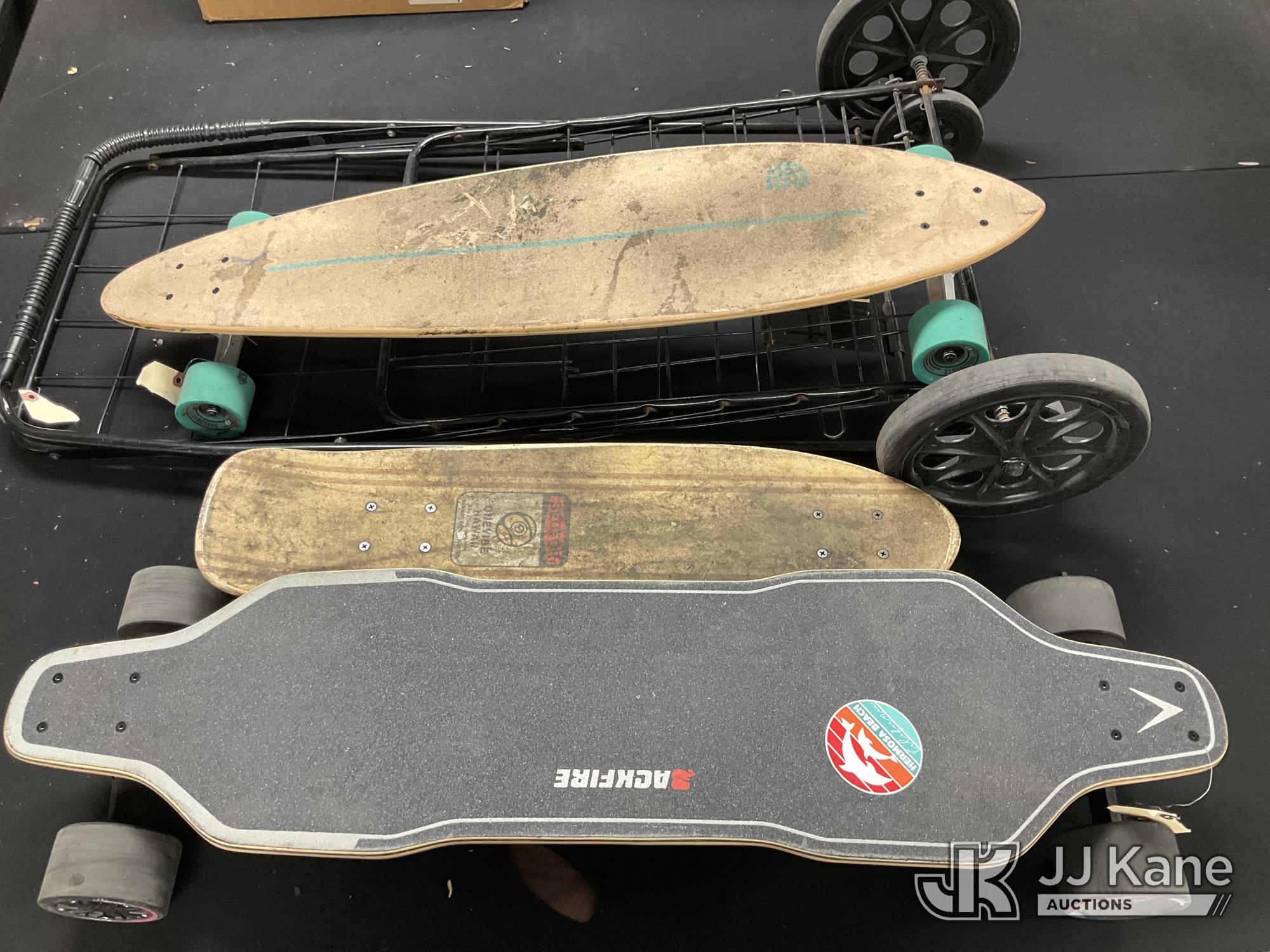 Skateboards (Used) NOTE: This unit is being sold AS IS/WHERE IS via Timed Auction and is located in Jurupa Valley