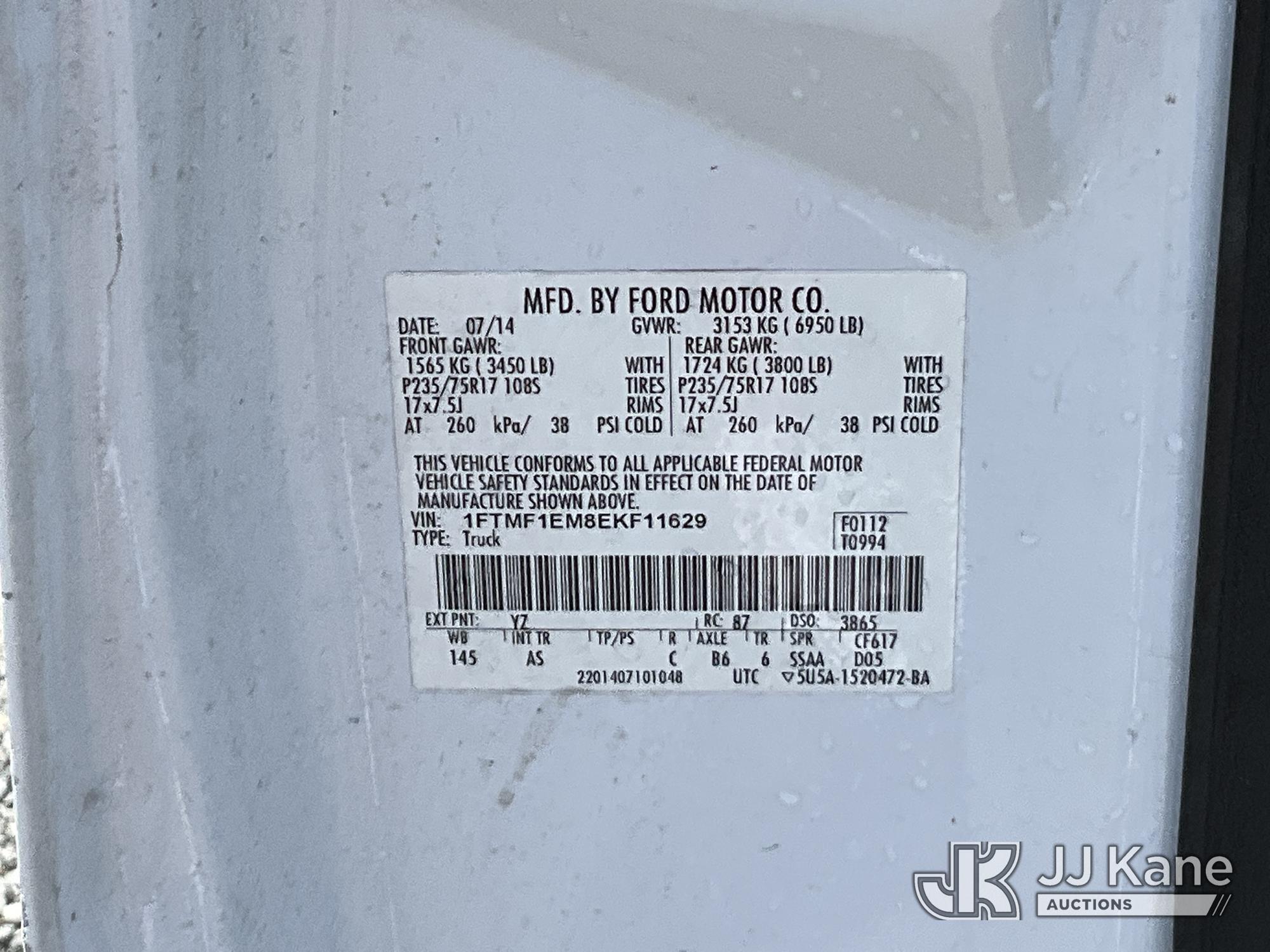 2014 Ford F150 4X4