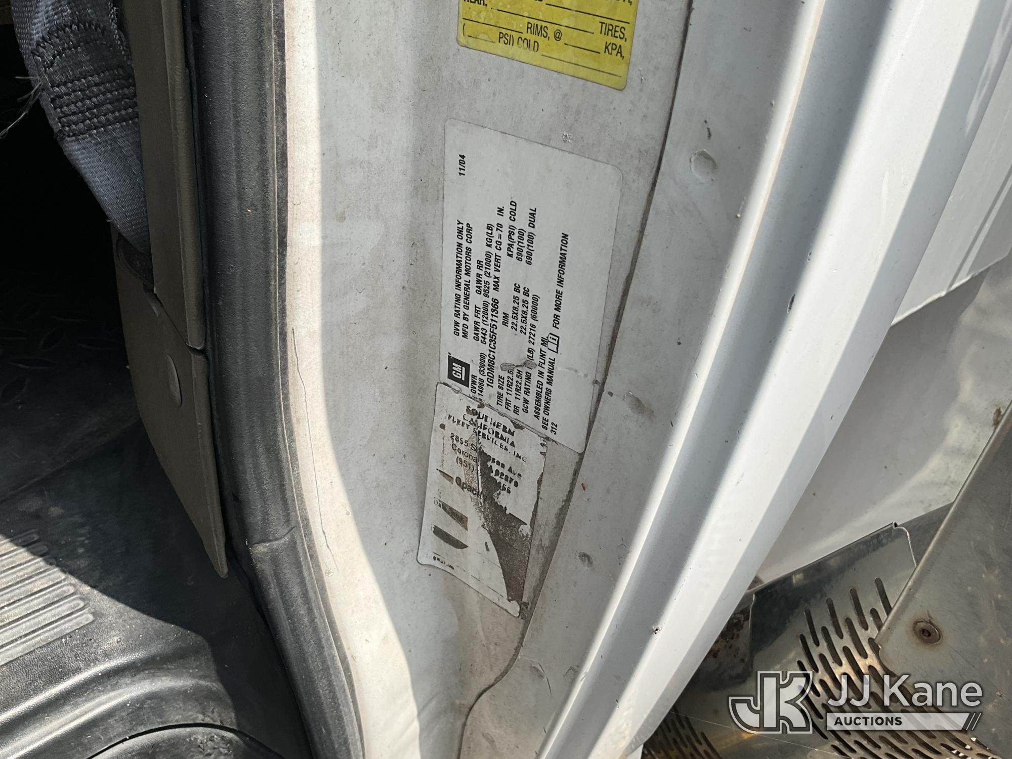 2005 GMC C8500