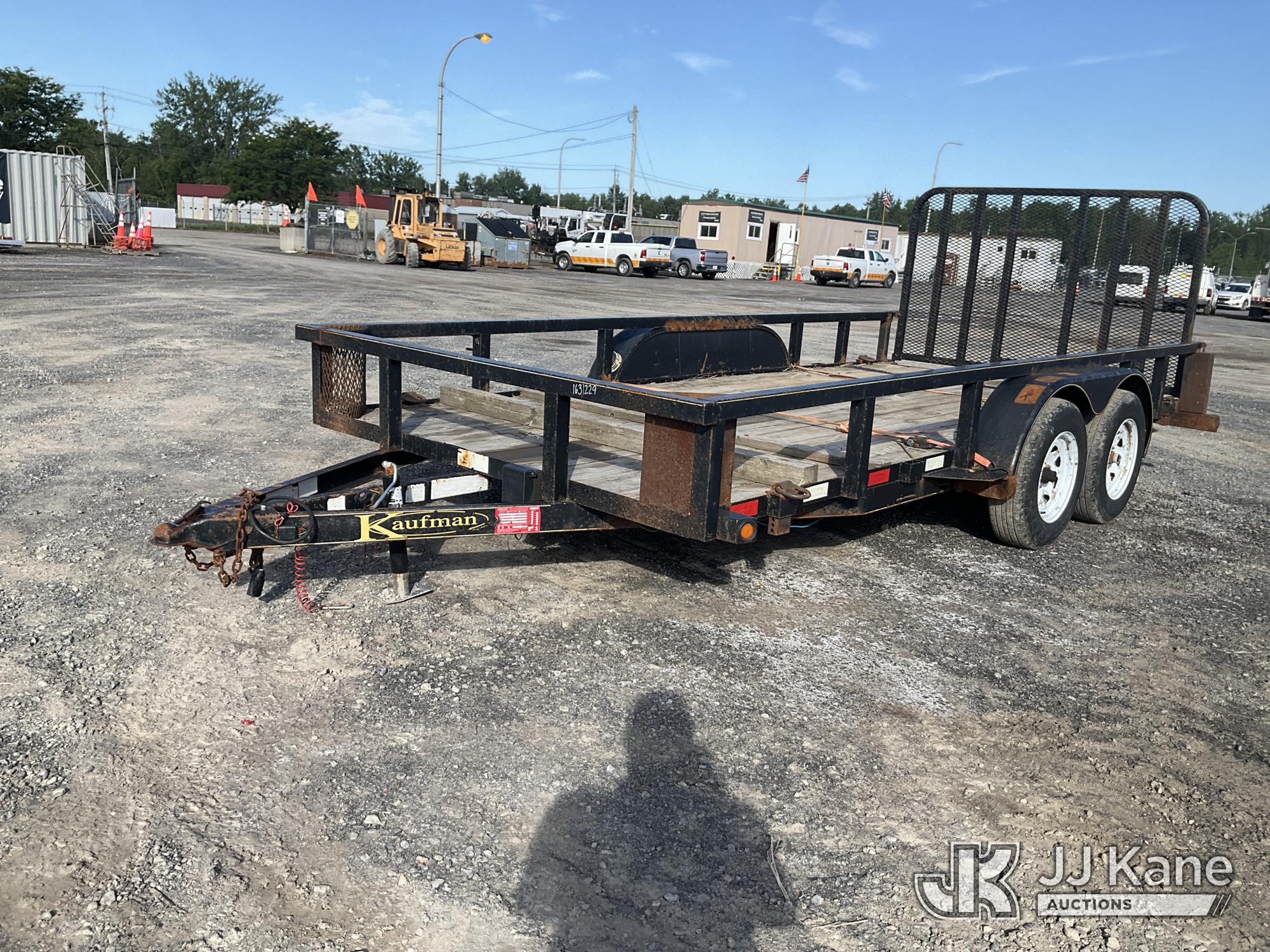 2017 Kaufman FBS-3.5K T/A Tagalong Equipment Trailer
