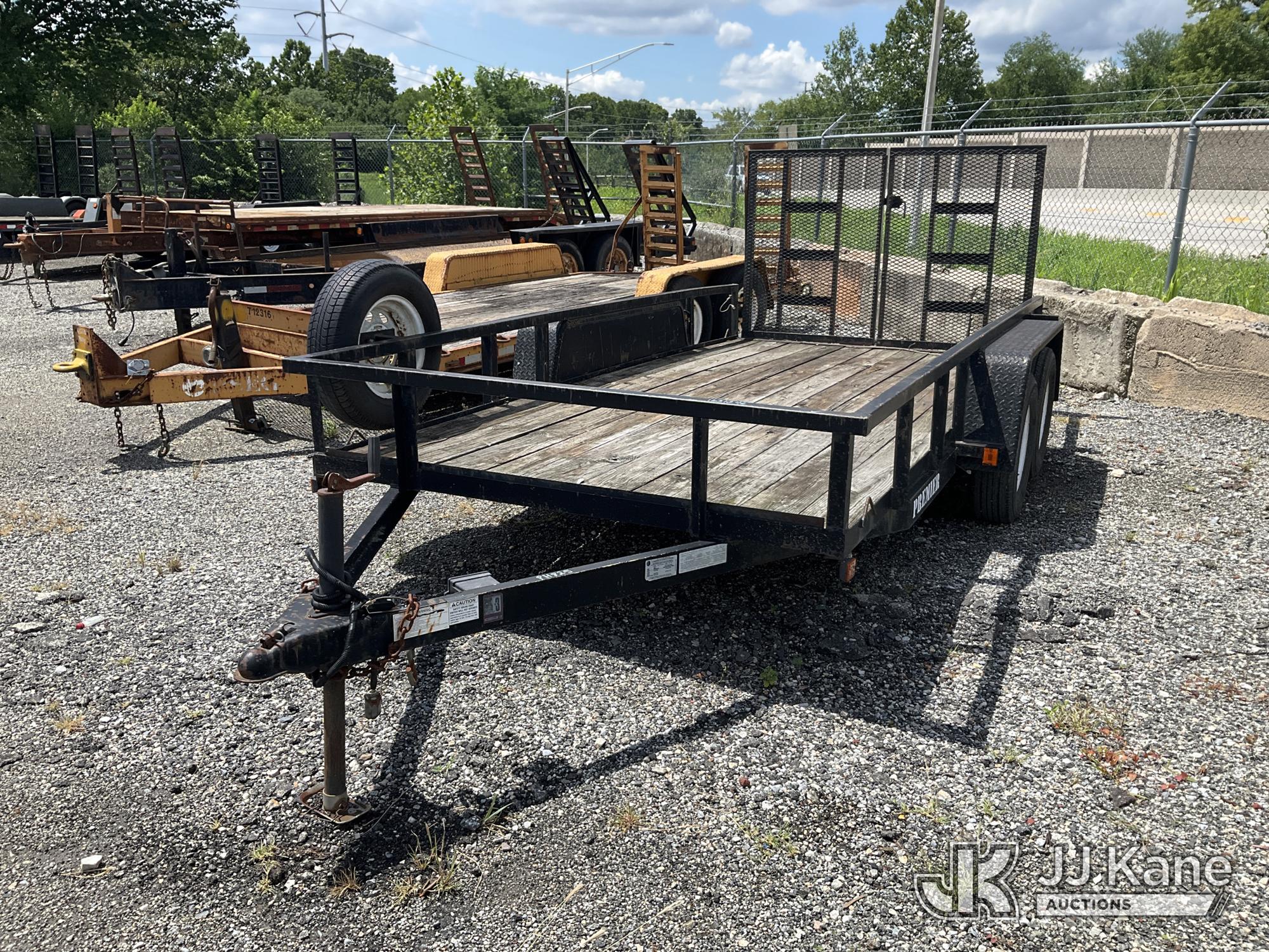 2013 Premier LT614-7-K T/A Tagalong Landscape Trailer