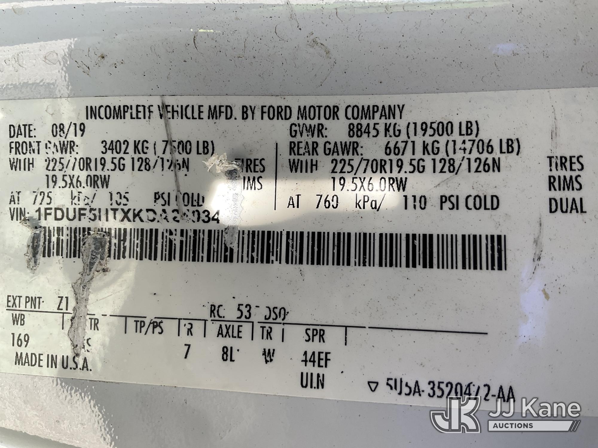 2019 Ford F-550