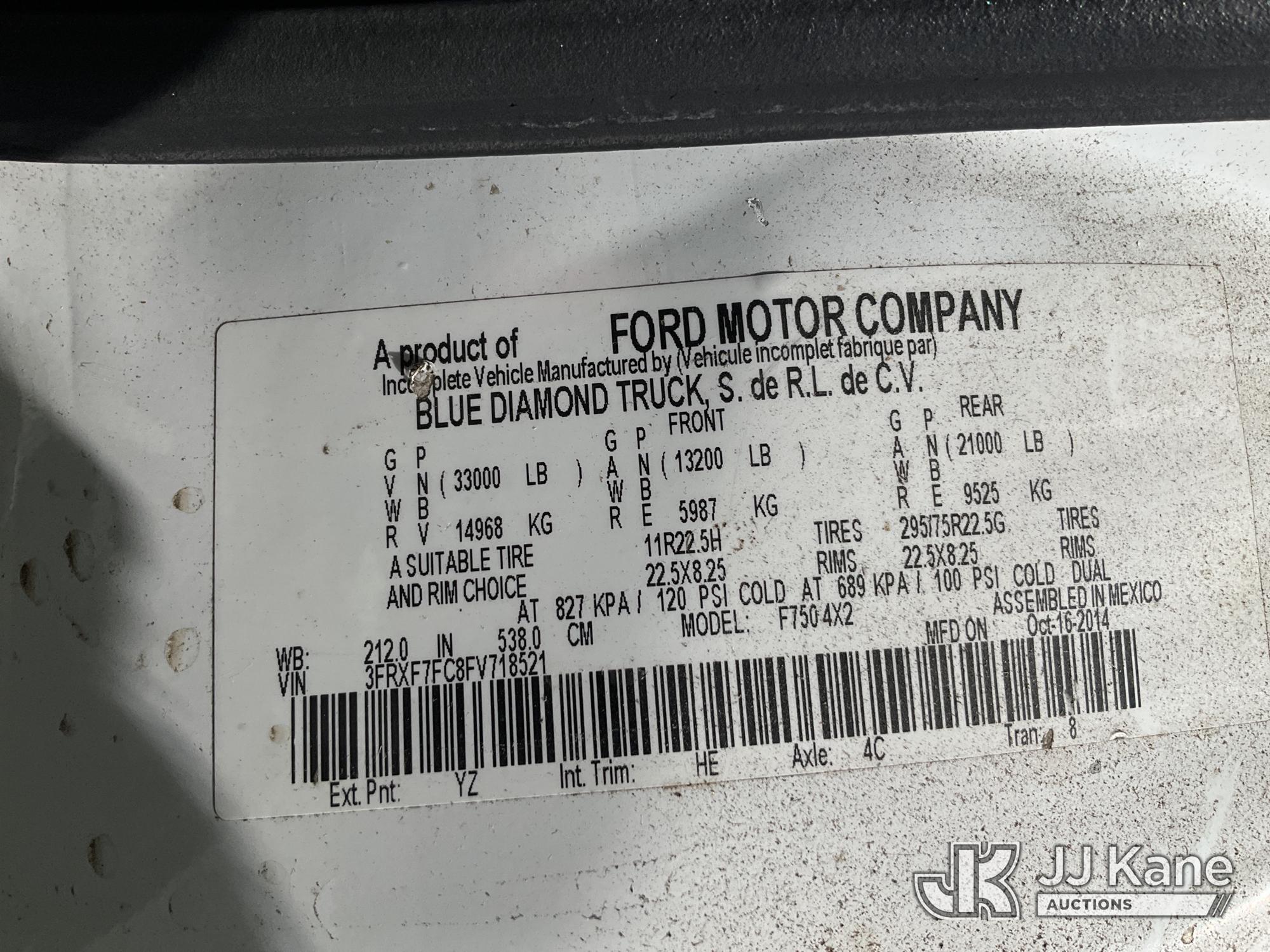 2015 Ford F-750