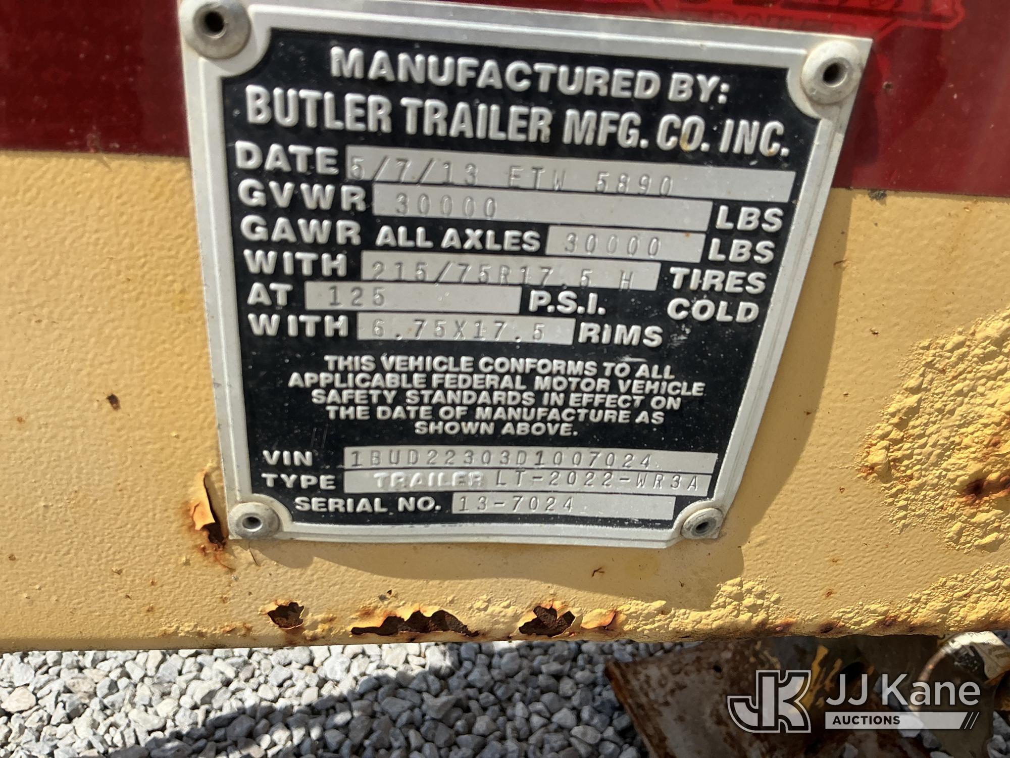 2013 Butler LT2022WR-3A