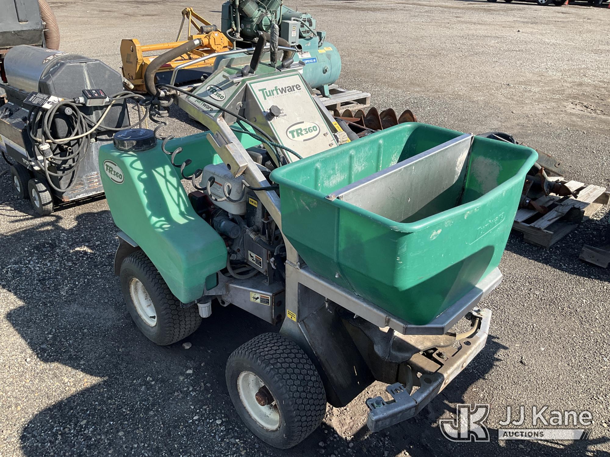 Turfware TR360 Stand-On Broadcast Spreader
