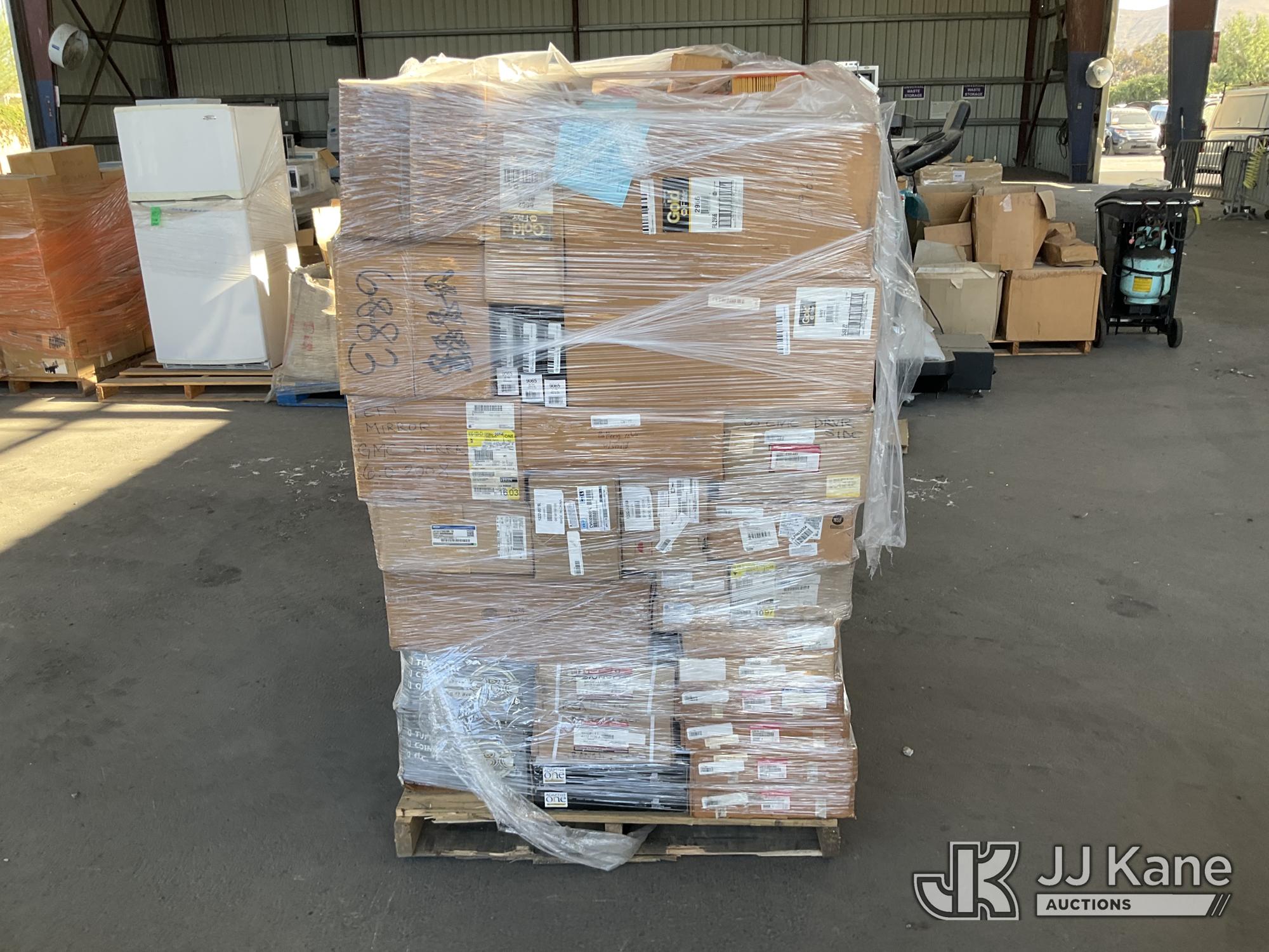 (1 Pallet) Auto Parts (Open In Box ) NOTE: This unit is being sold AS IS/WHERE IS via Timed Auction and is located in Jurupa Valley