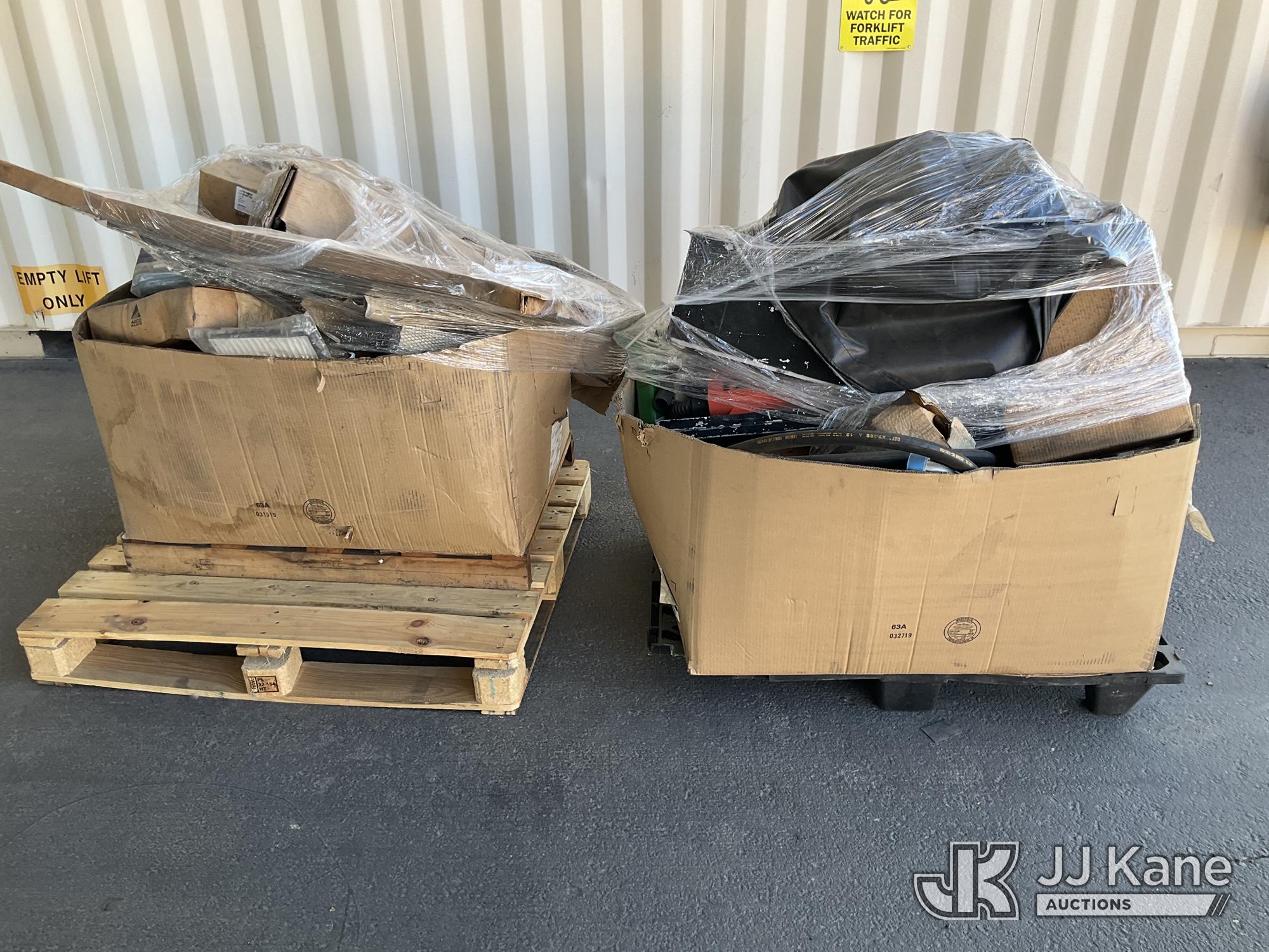 (2 Pallets) Auto Parts (Used) NOTE: This unit is being sold AS IS/WHERE IS via Timed Auction and is located in Jurupa Valley