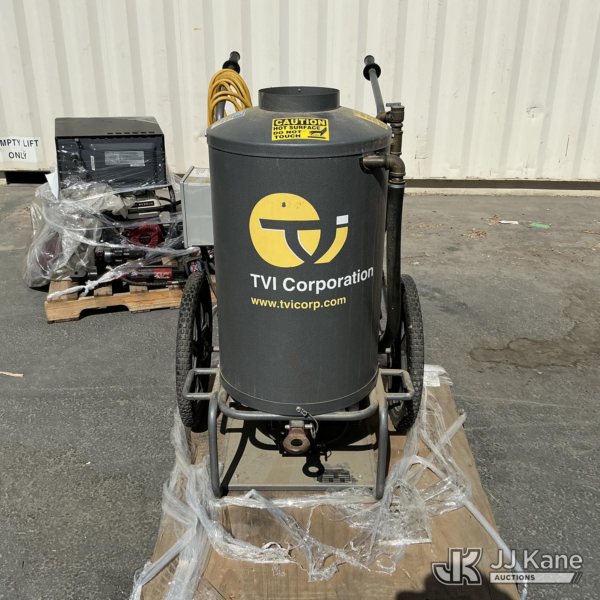 TVI Corporation SF-12 Portable Flash Water Heater (Used) NOTE: This unit is being sold AS IS/WHERE IS via Timed Auction and is located in Jurupa Valley