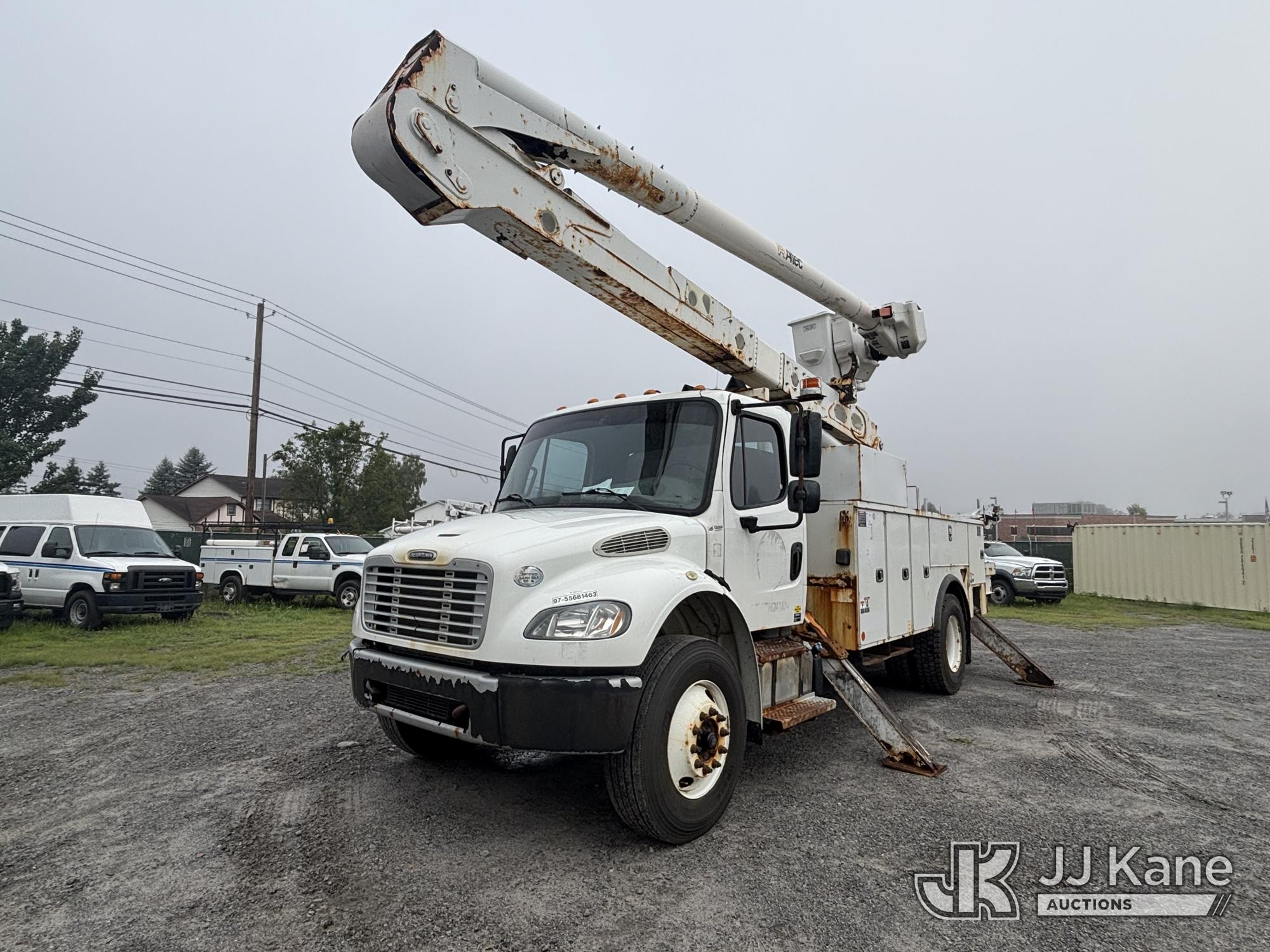 Altec AN55E-OC, Material Handling Bucket Truck rear mounted on 2019 Freightliner M2 Utility Truck
