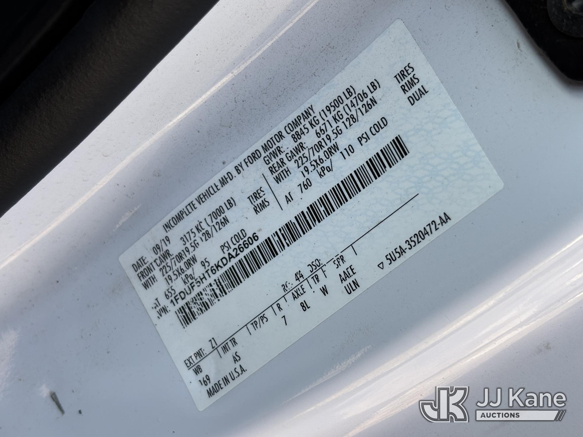 2019 Ford F550 4X4