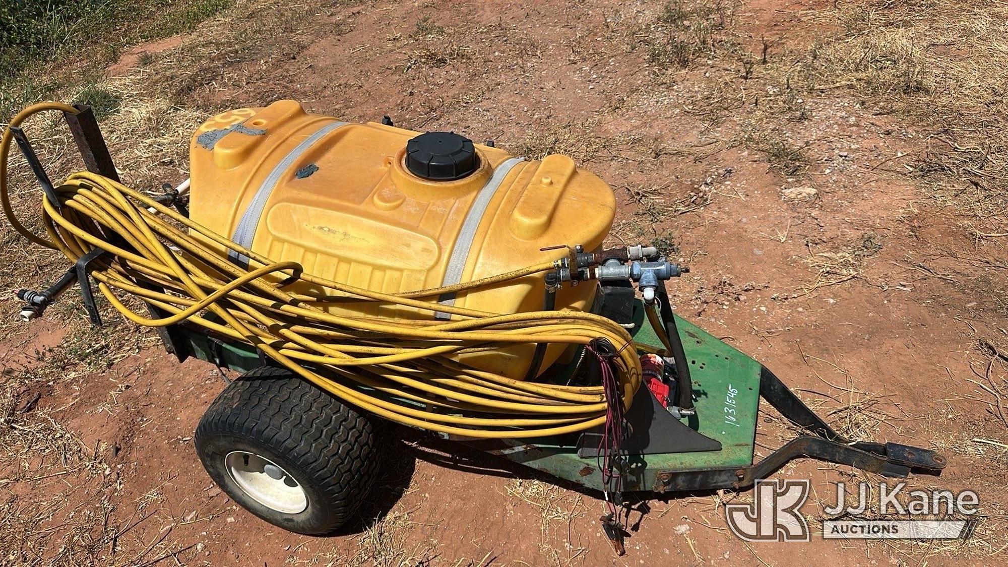 2012 Sehaden 60 gallon Sprayer (Seller States: Damaged) NOTE: This unit is being sold AS IS/WHERE IS via Timed Auction and is located in Oklahoma City
