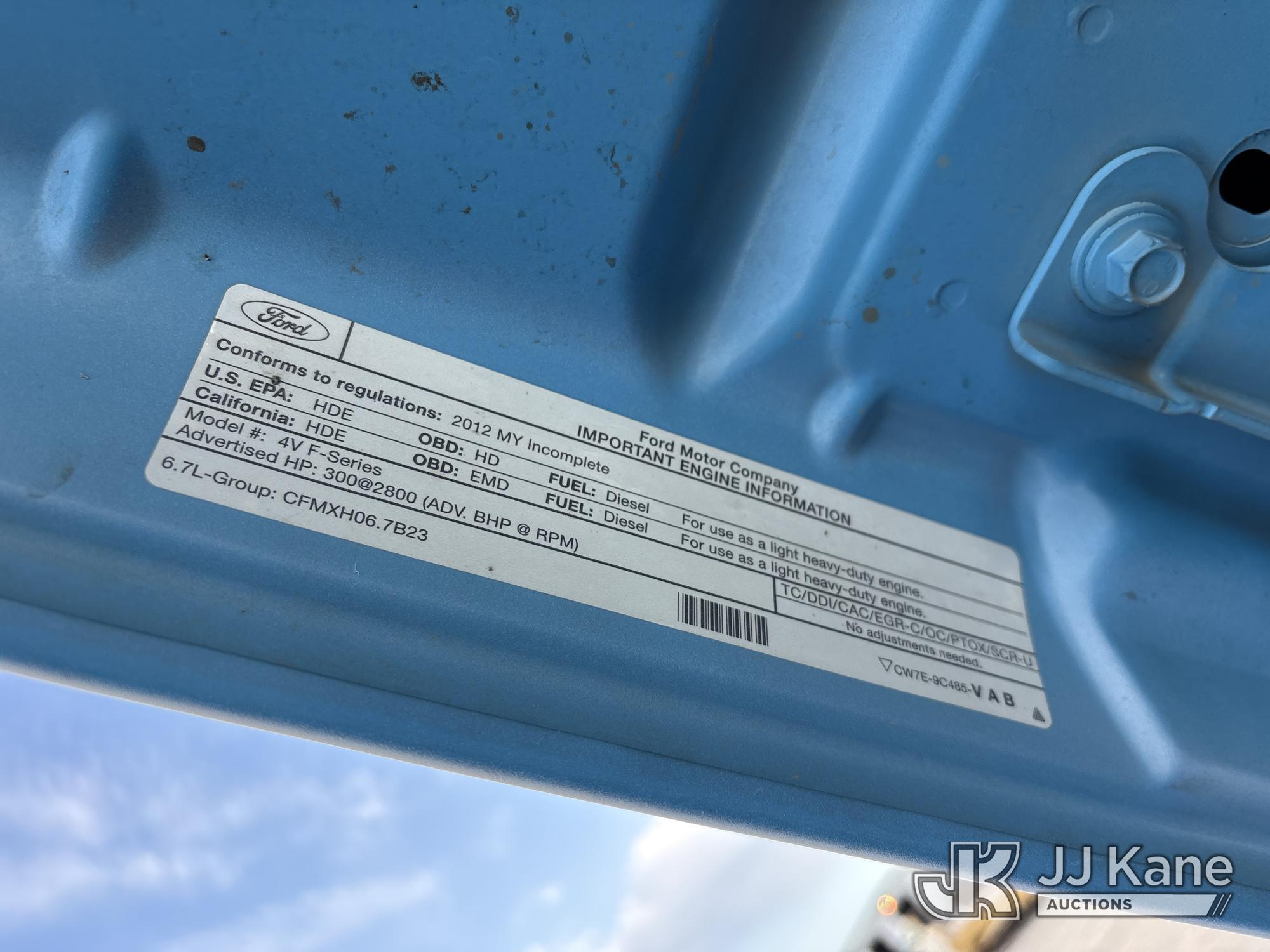 2012 Ford F-550