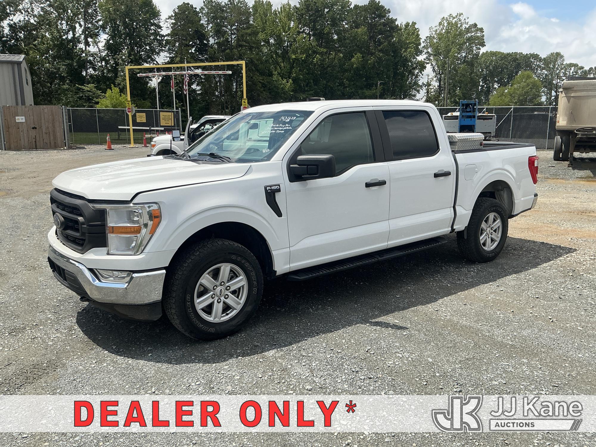 2021 Ford F150 4x4 Crew-Cab Pickup Truck