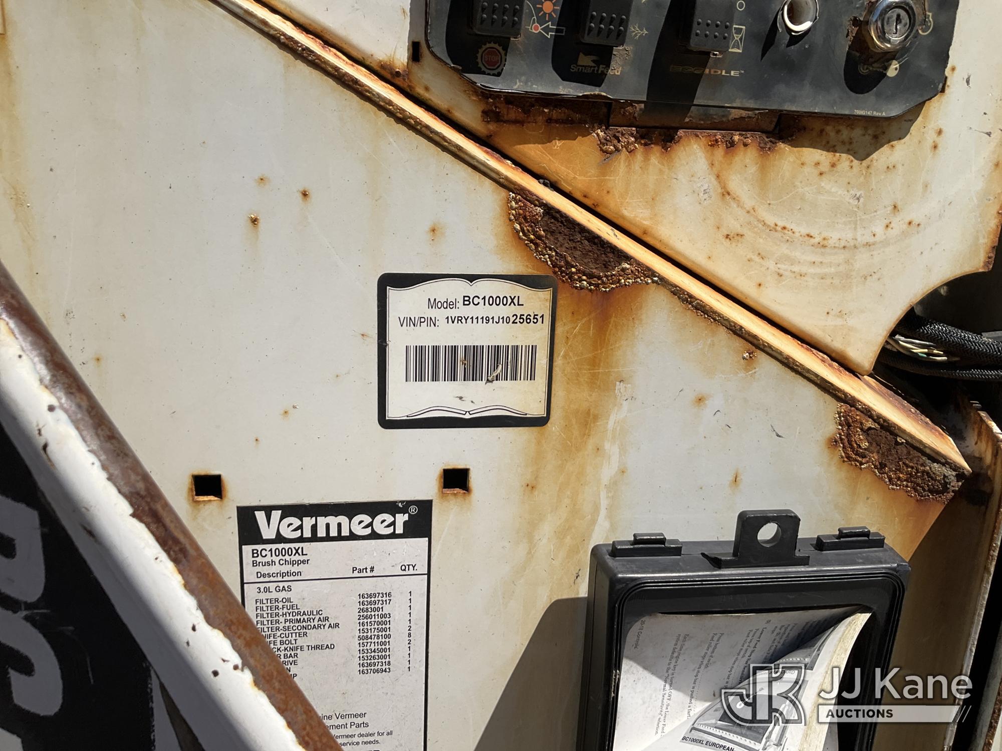 2018 Vermeer BC1000XL