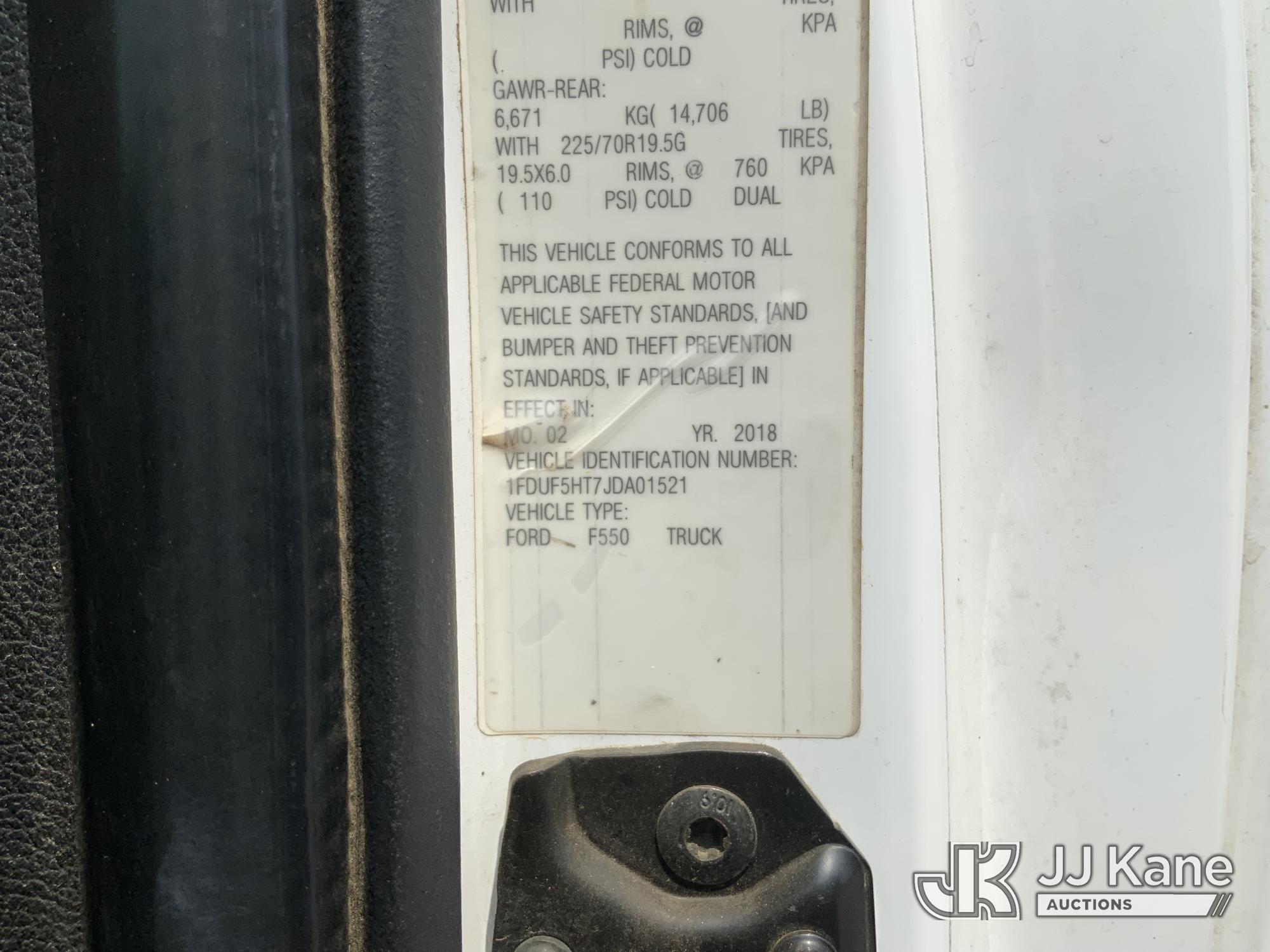 2018 Ford F-550