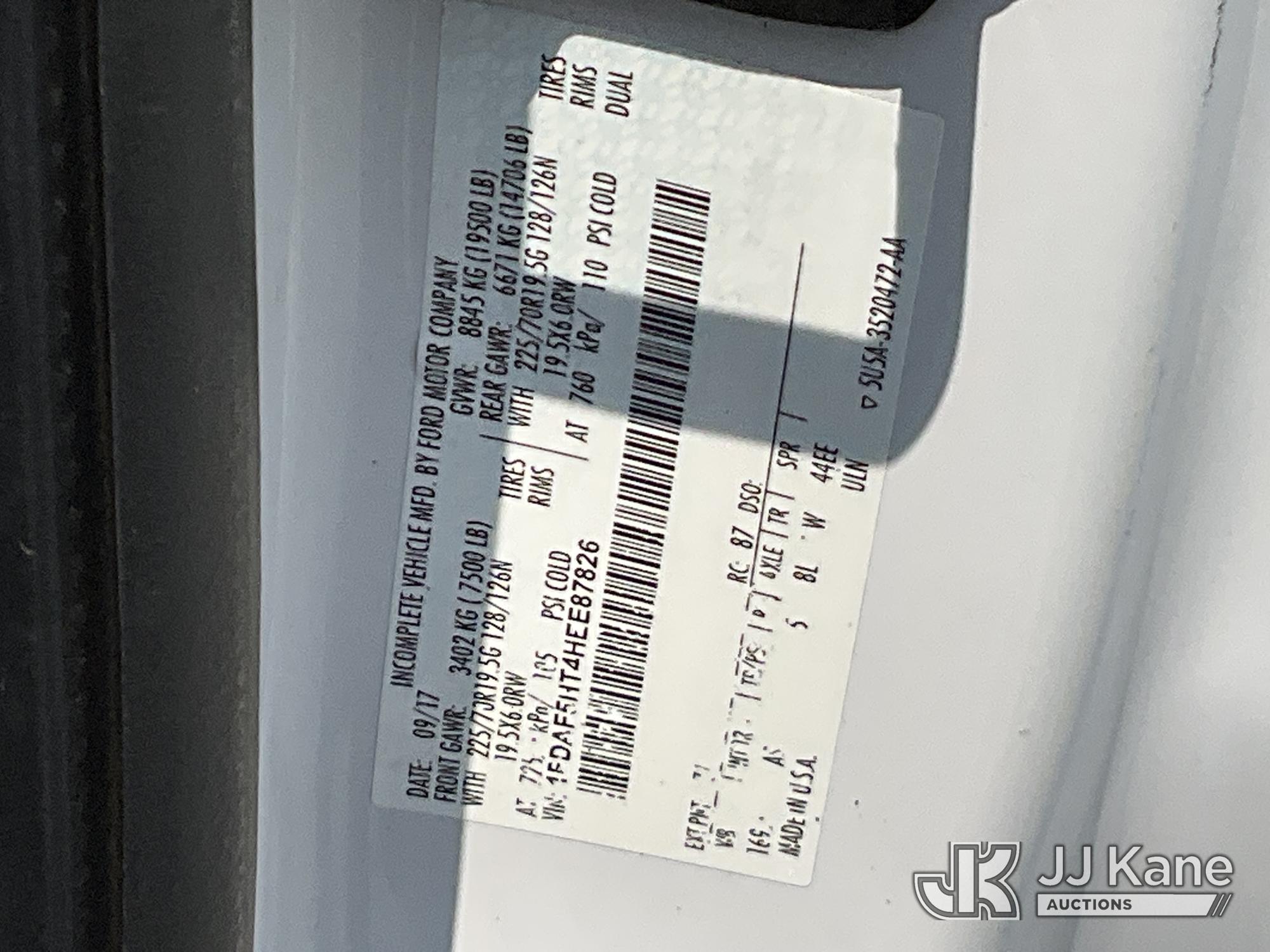 2017 Ford F550 4x4