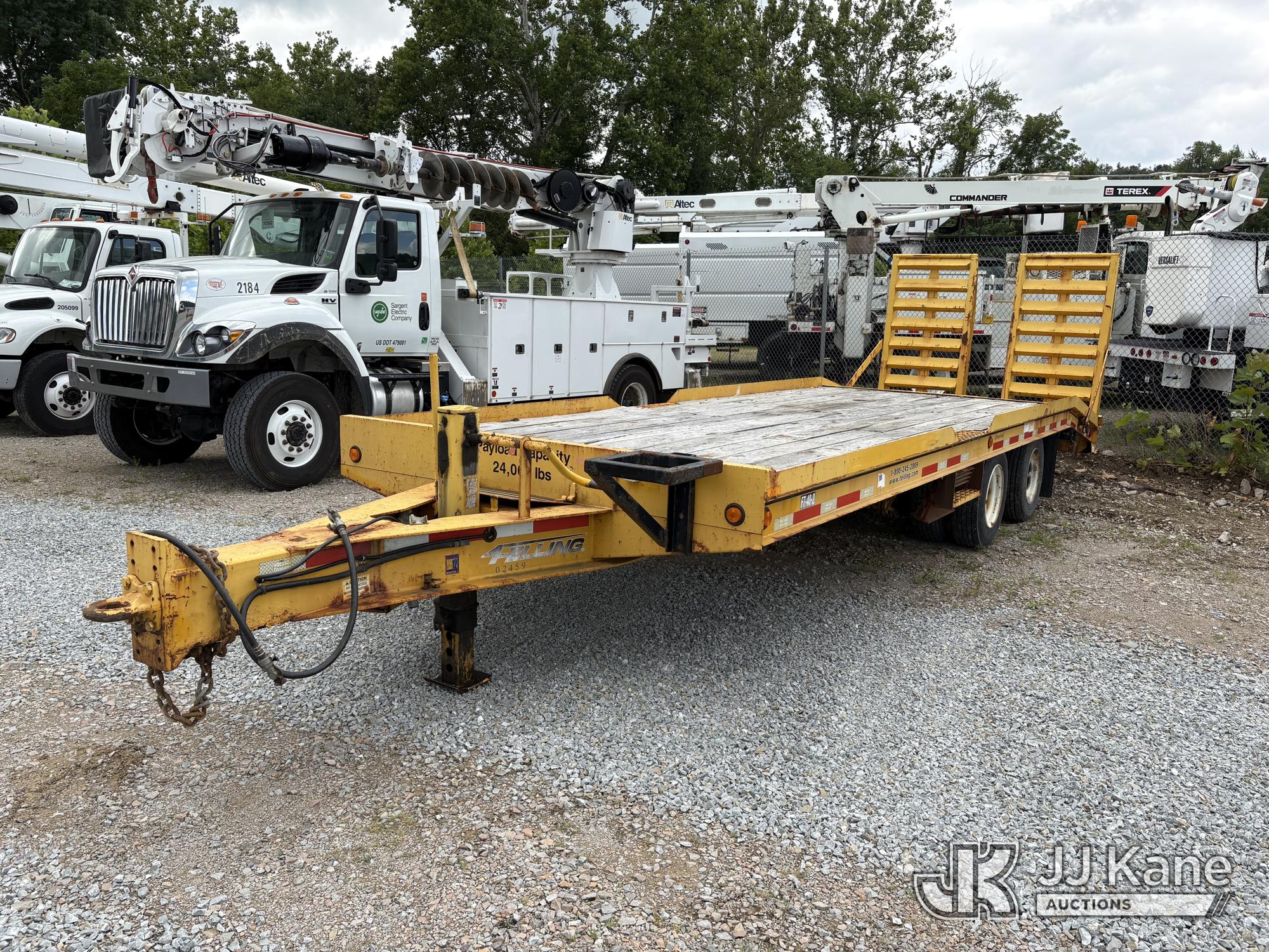 2013 Felling FT40-2 T/A Tagalong Equipment Trailer