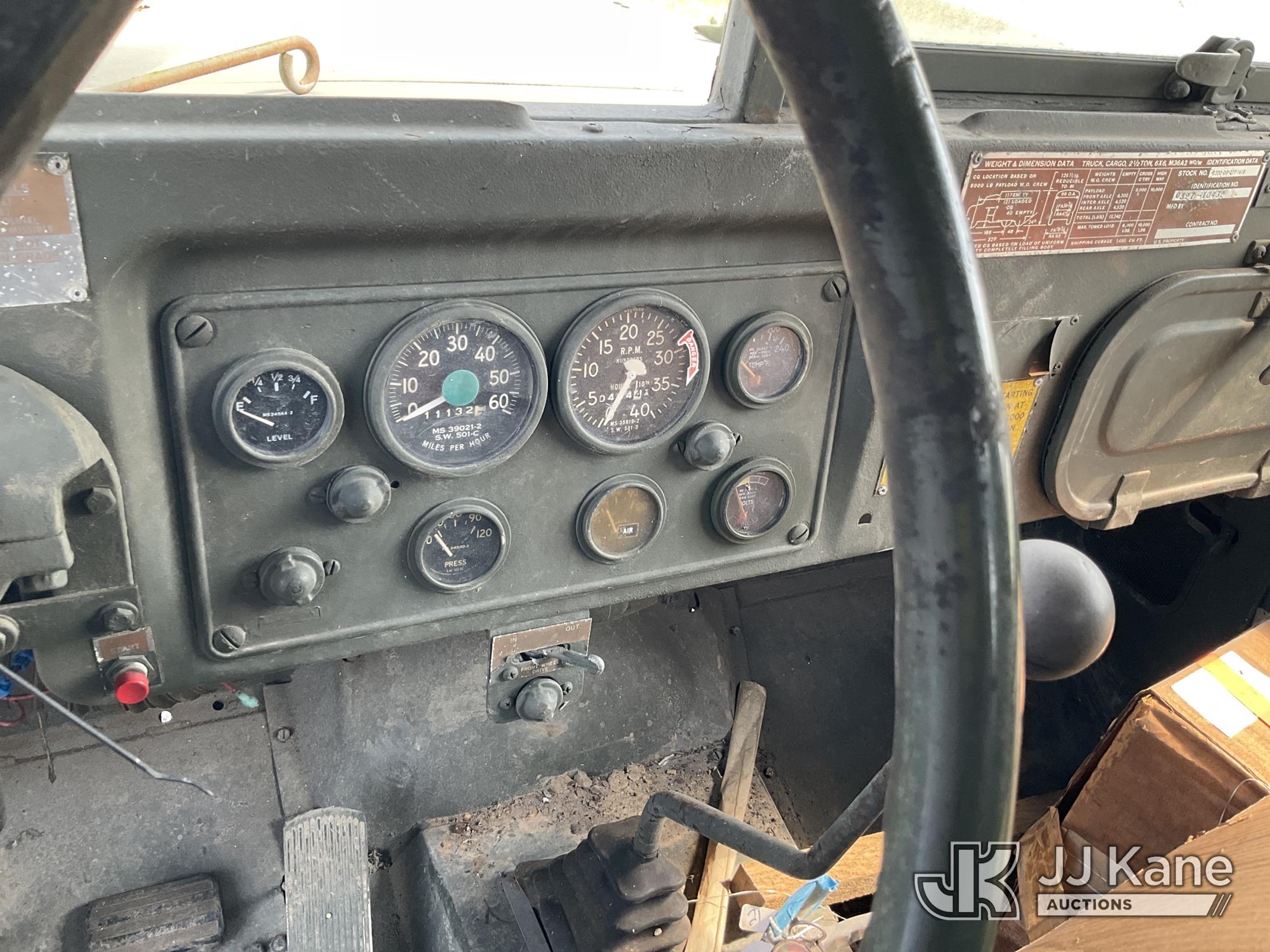 1972 Am General M36A2 2.5 Ton 6x6