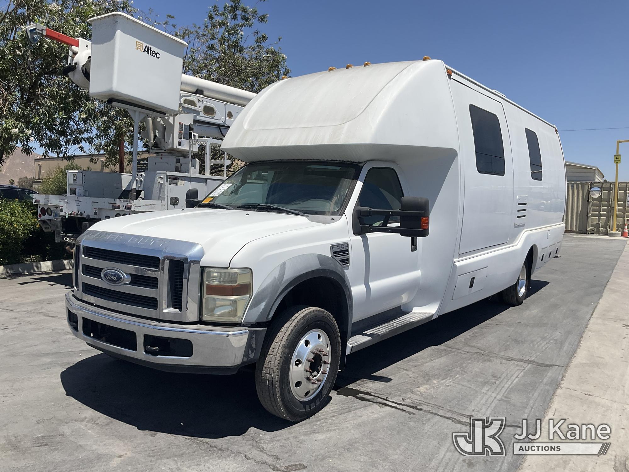 2008 Ford F-550 Regular Cab DRW RV Motor Home