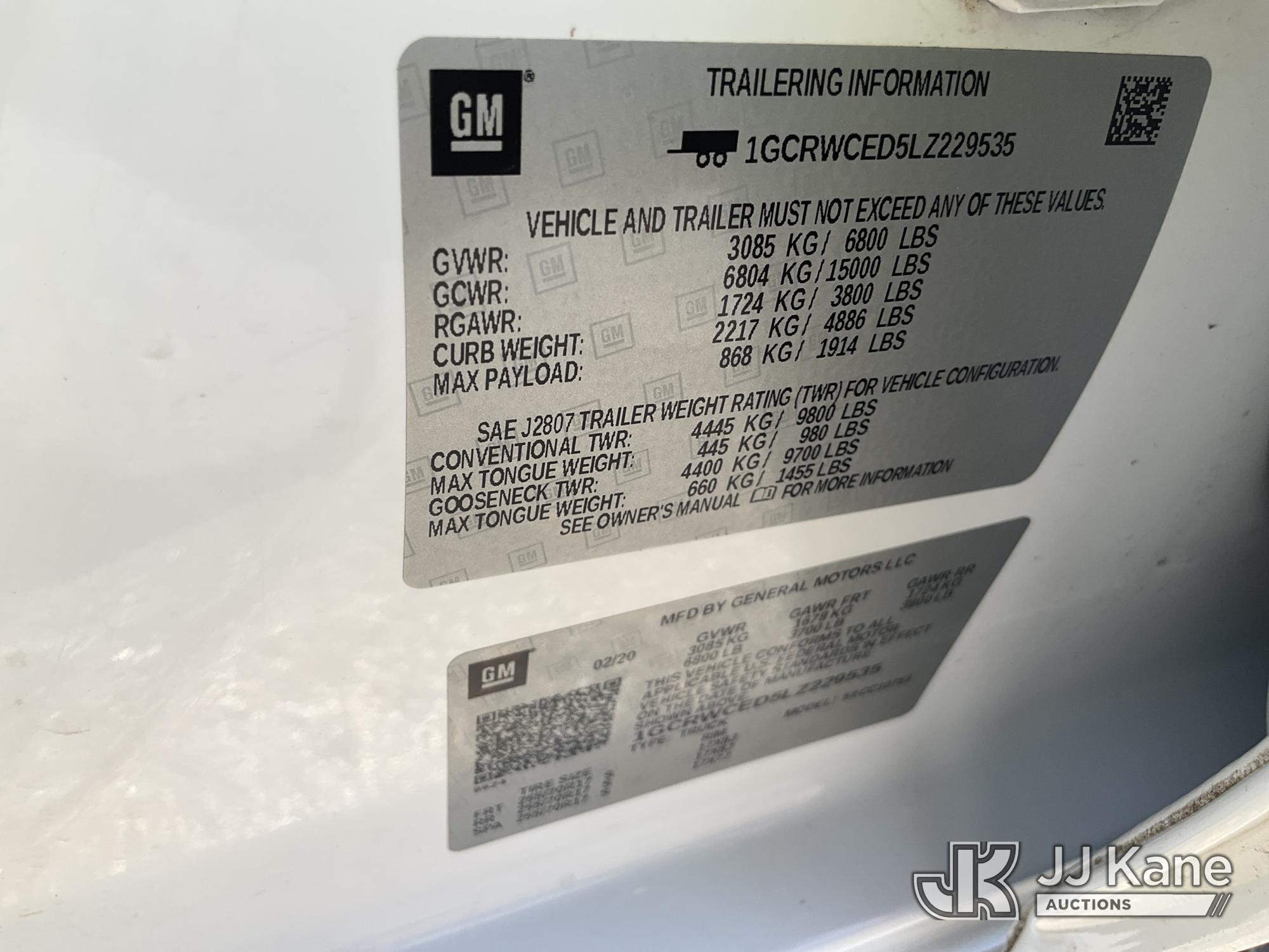 2020 Chevrolet Silverado 1500