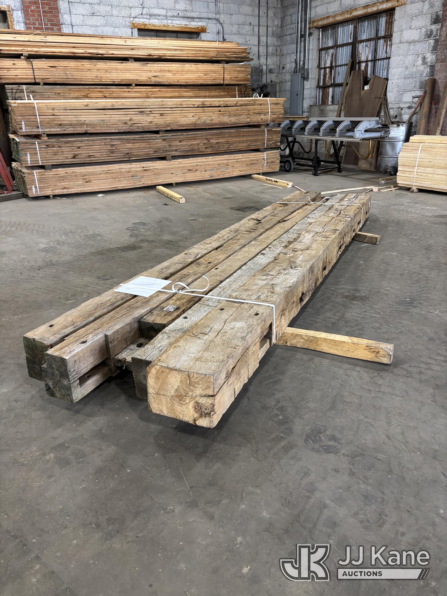 Antique Barn Beams 15 ft. Long