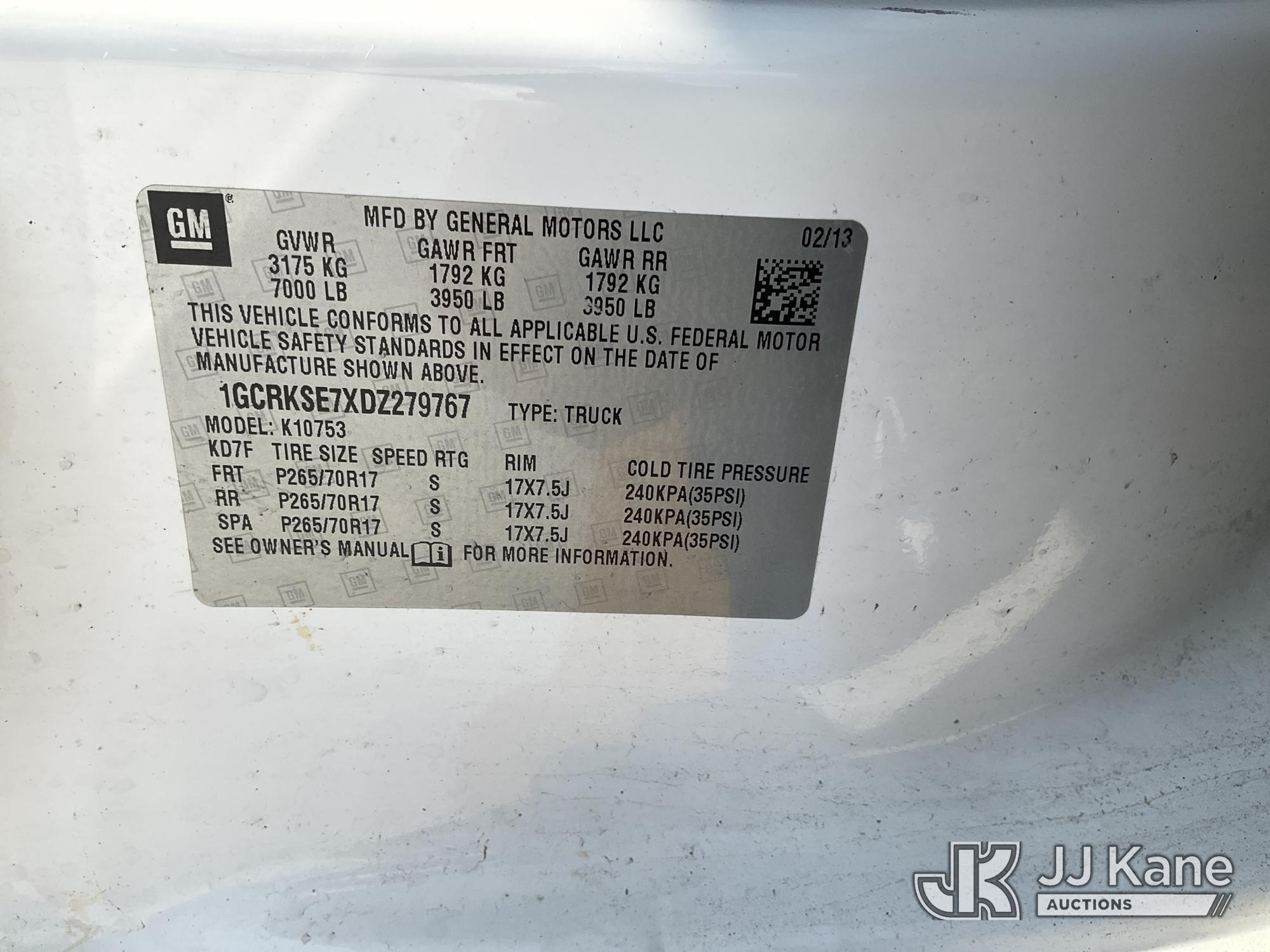 2013 Chevrolet Silverado 1500 4x4