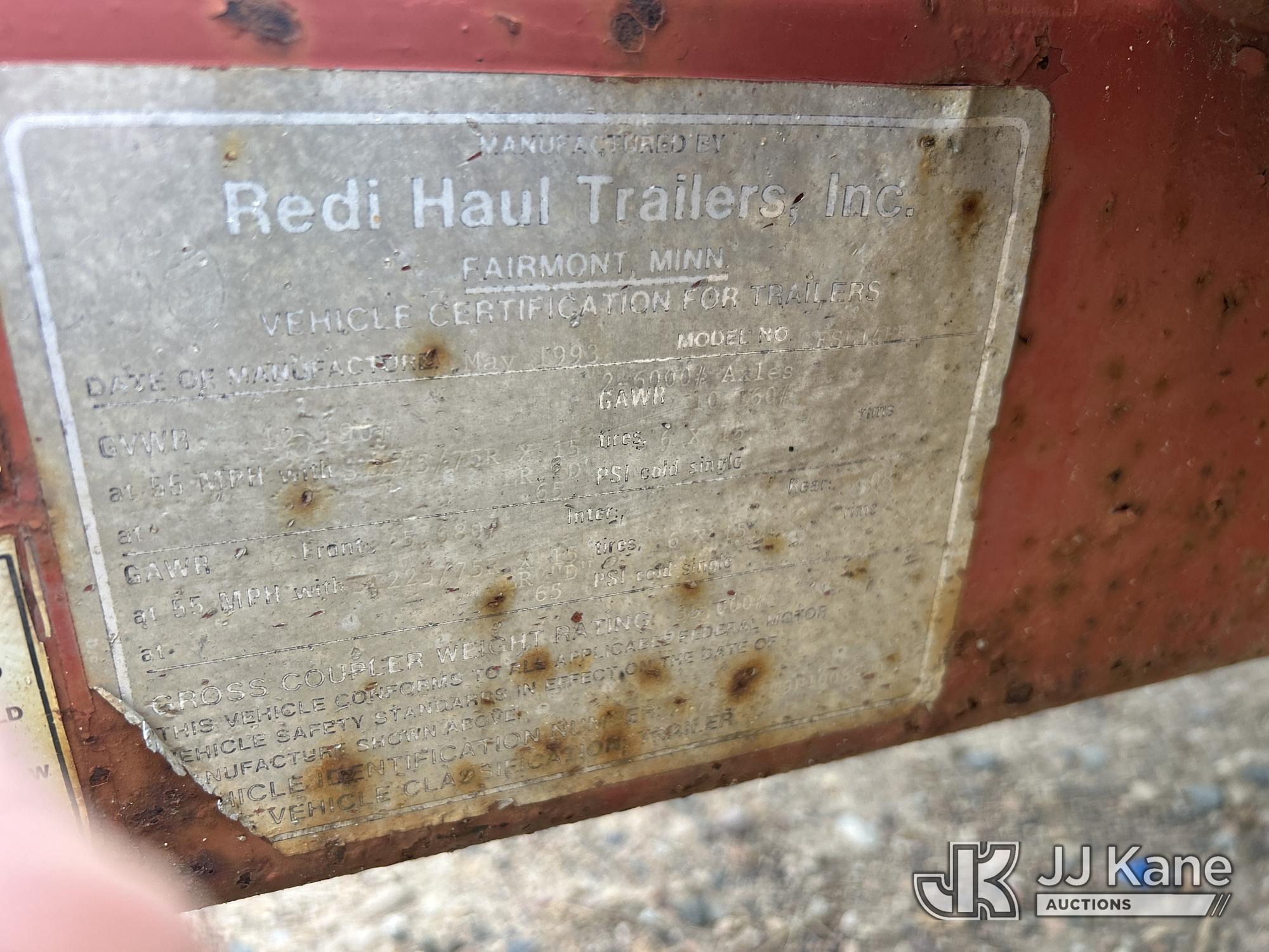 1993 Redi Haul FSL14HE