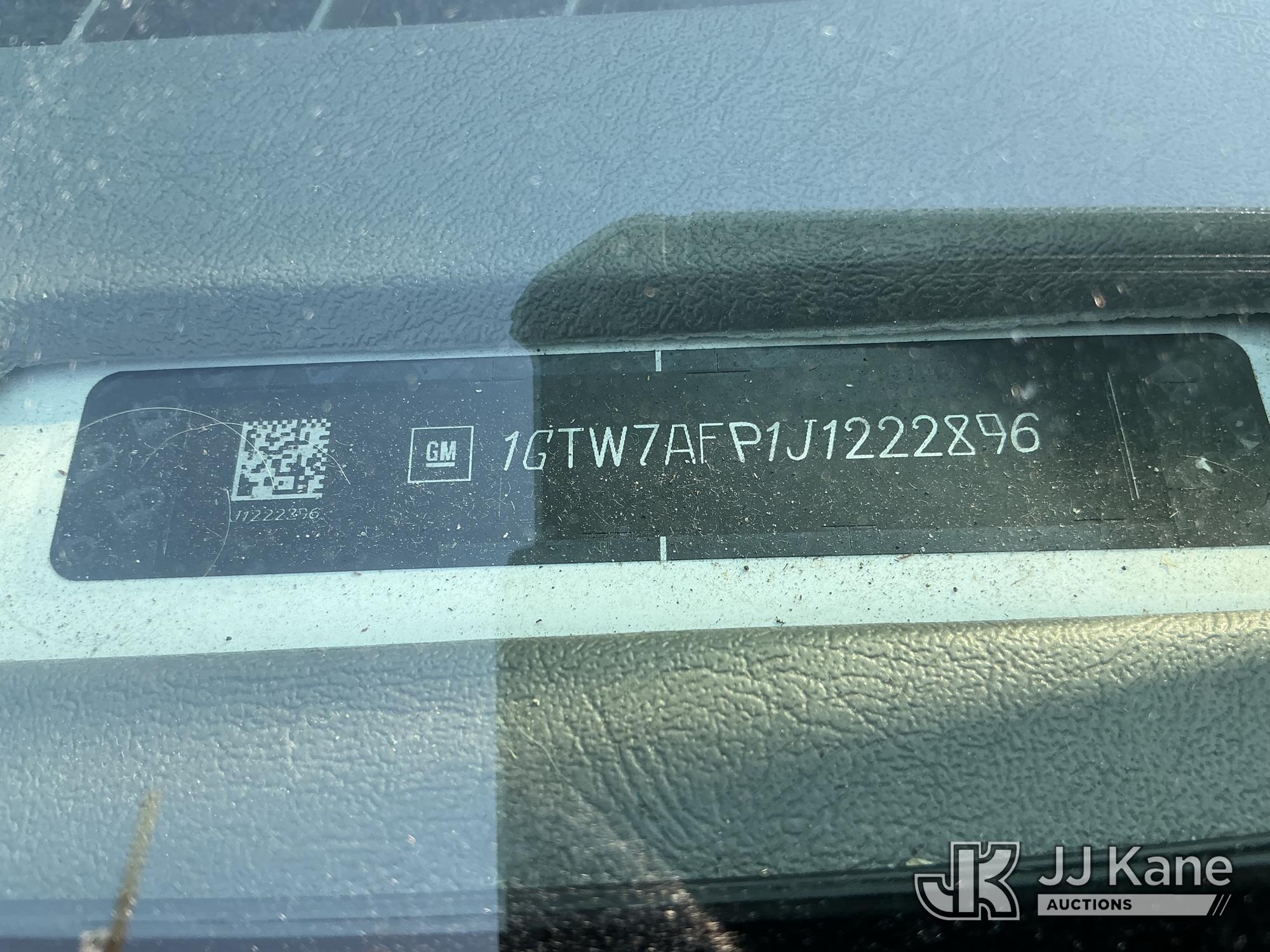 2018 GMC SAVANA