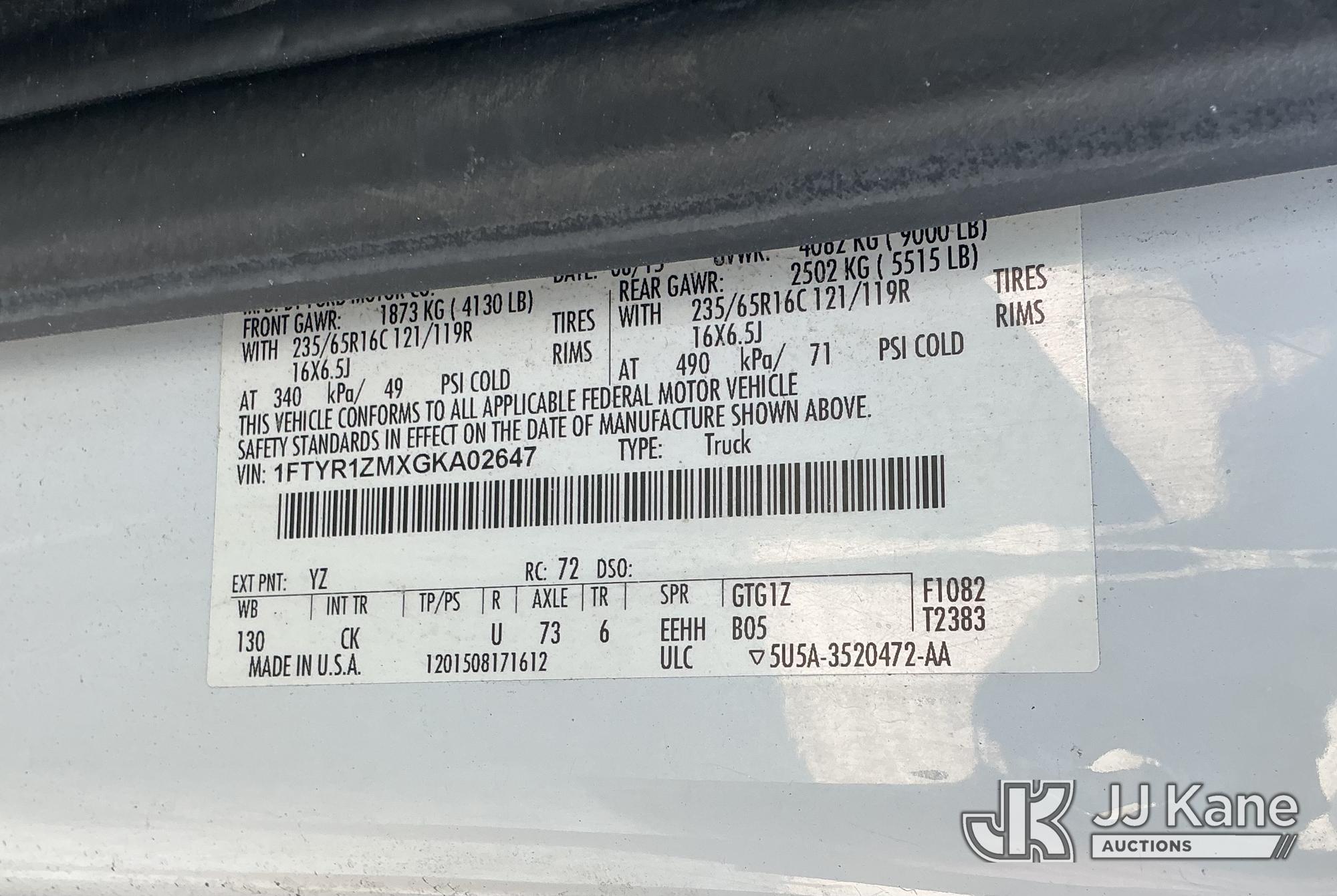 2016 Ford TRANSIT