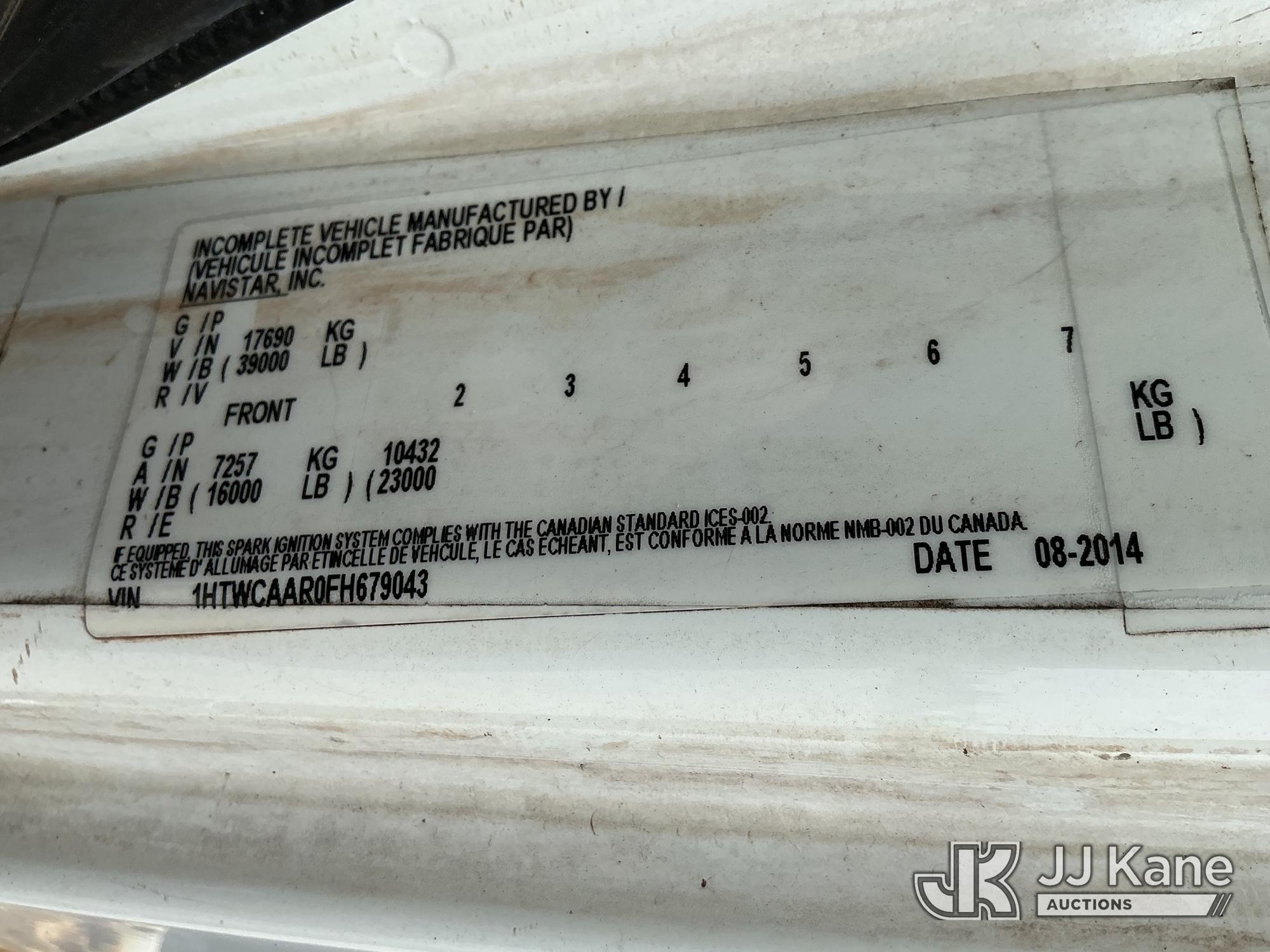 2015 International 7400