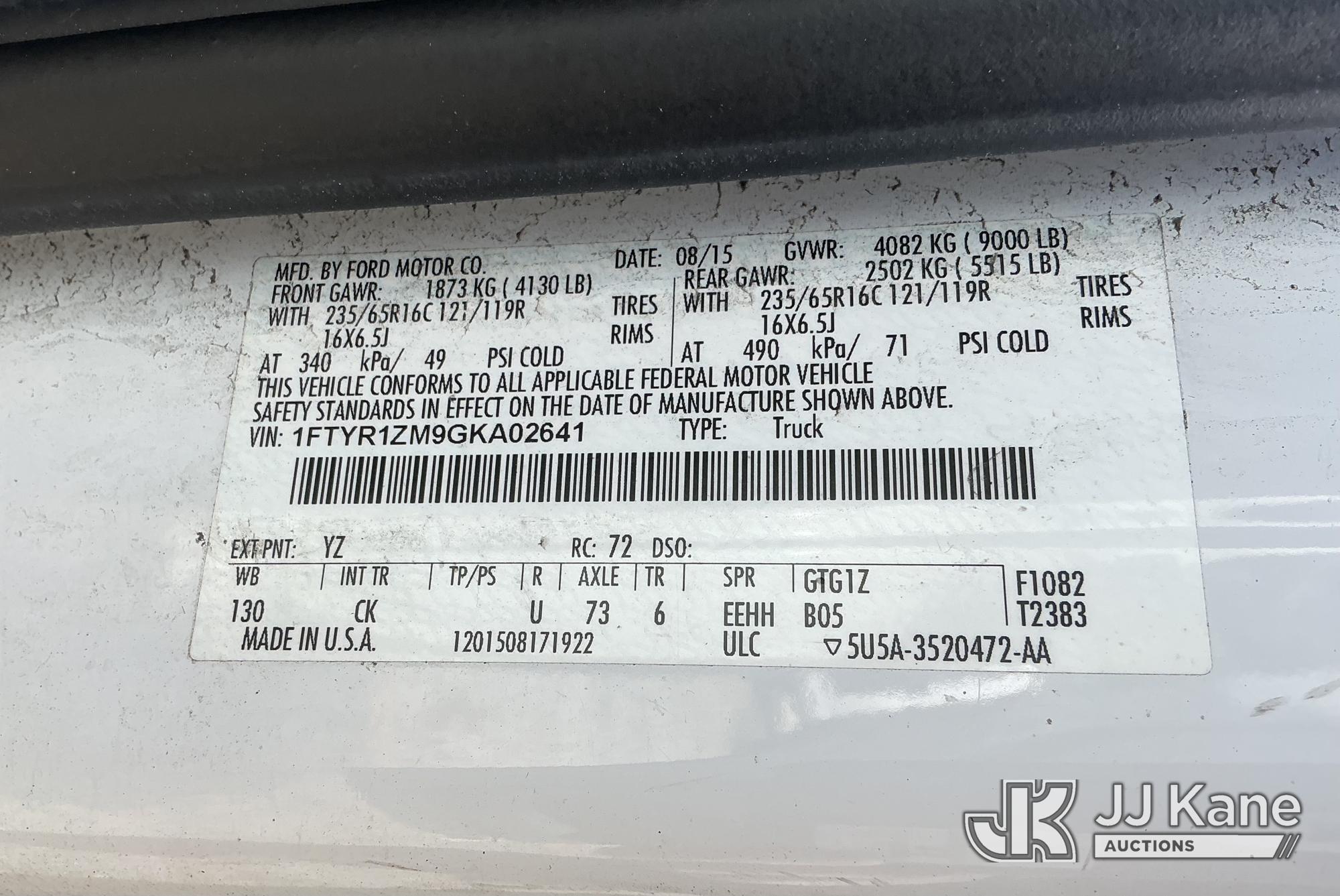 2016 Ford TRANSIT