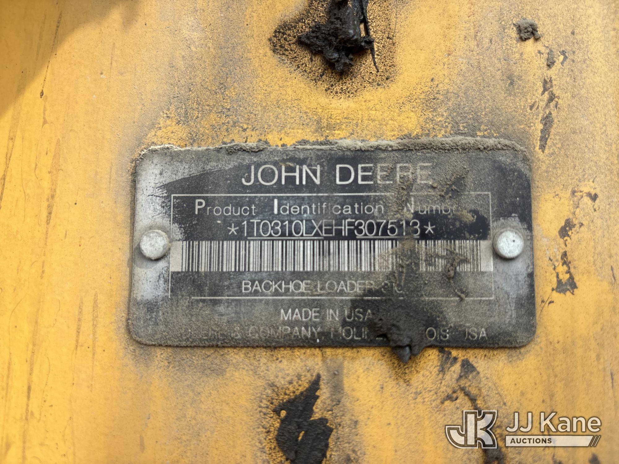 2017 John Deere 310L
