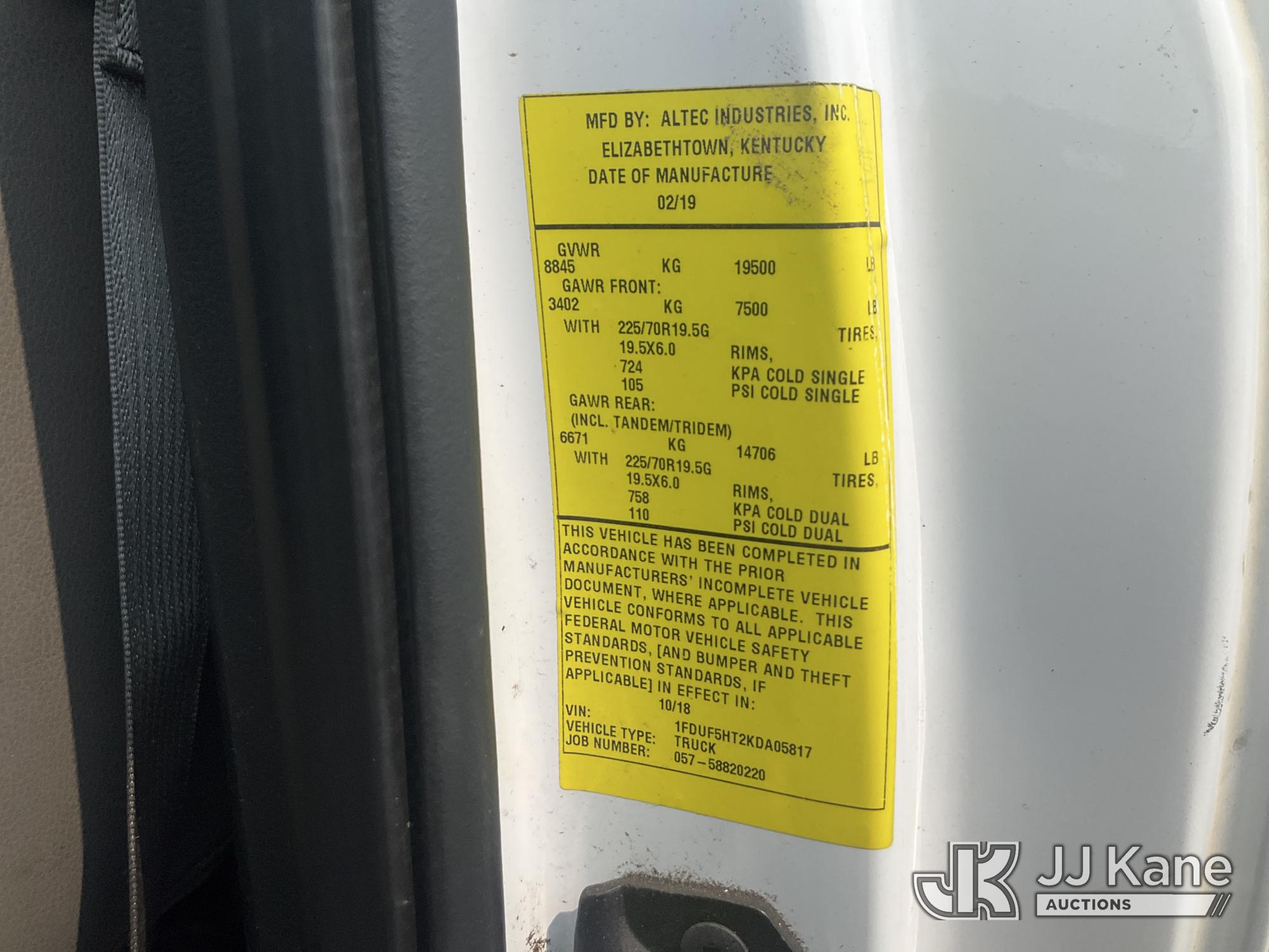 2019 Ford F550