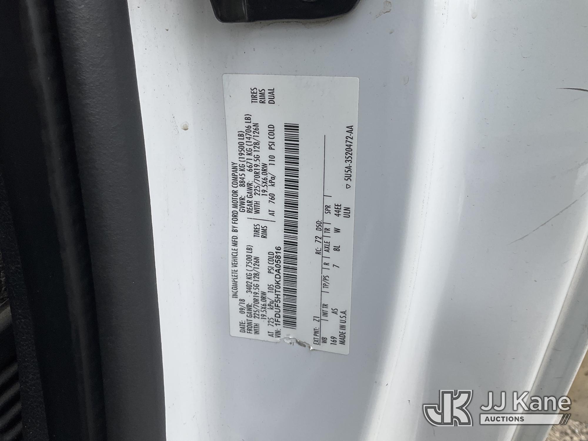 2019 Ford F550