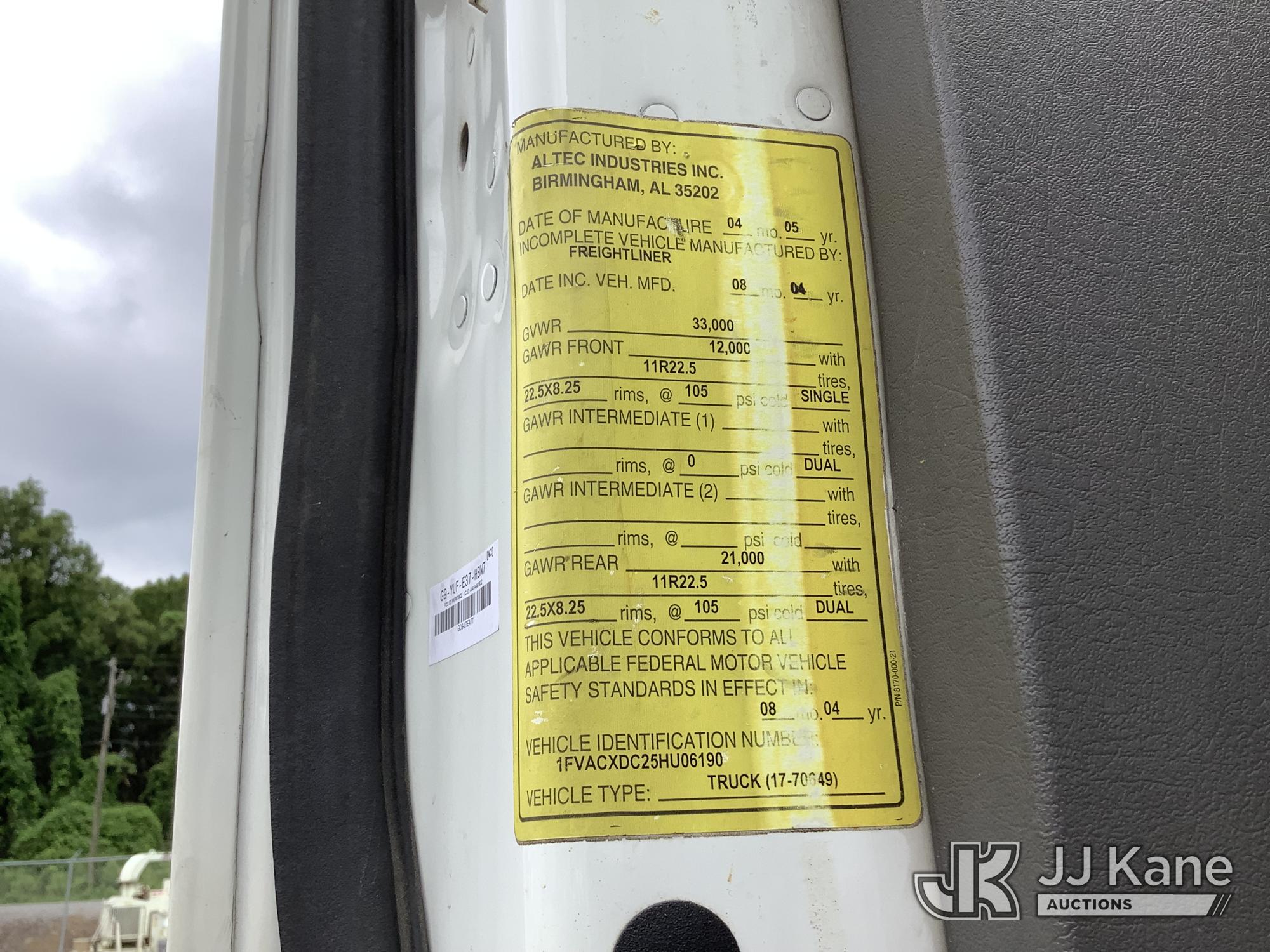 2005 Freightliner M2 106 Medium Duty