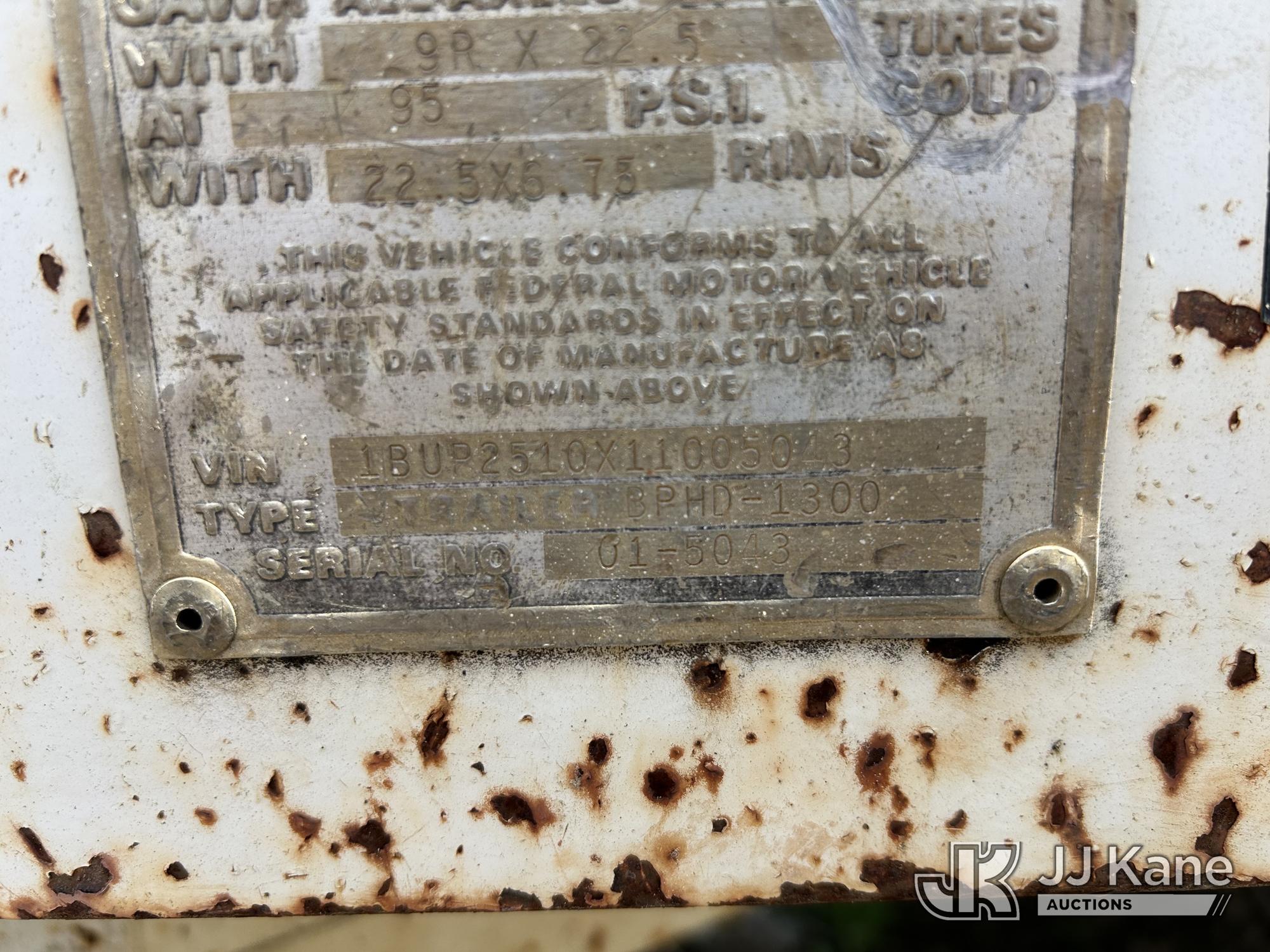 2001 Butler BPHD-1300