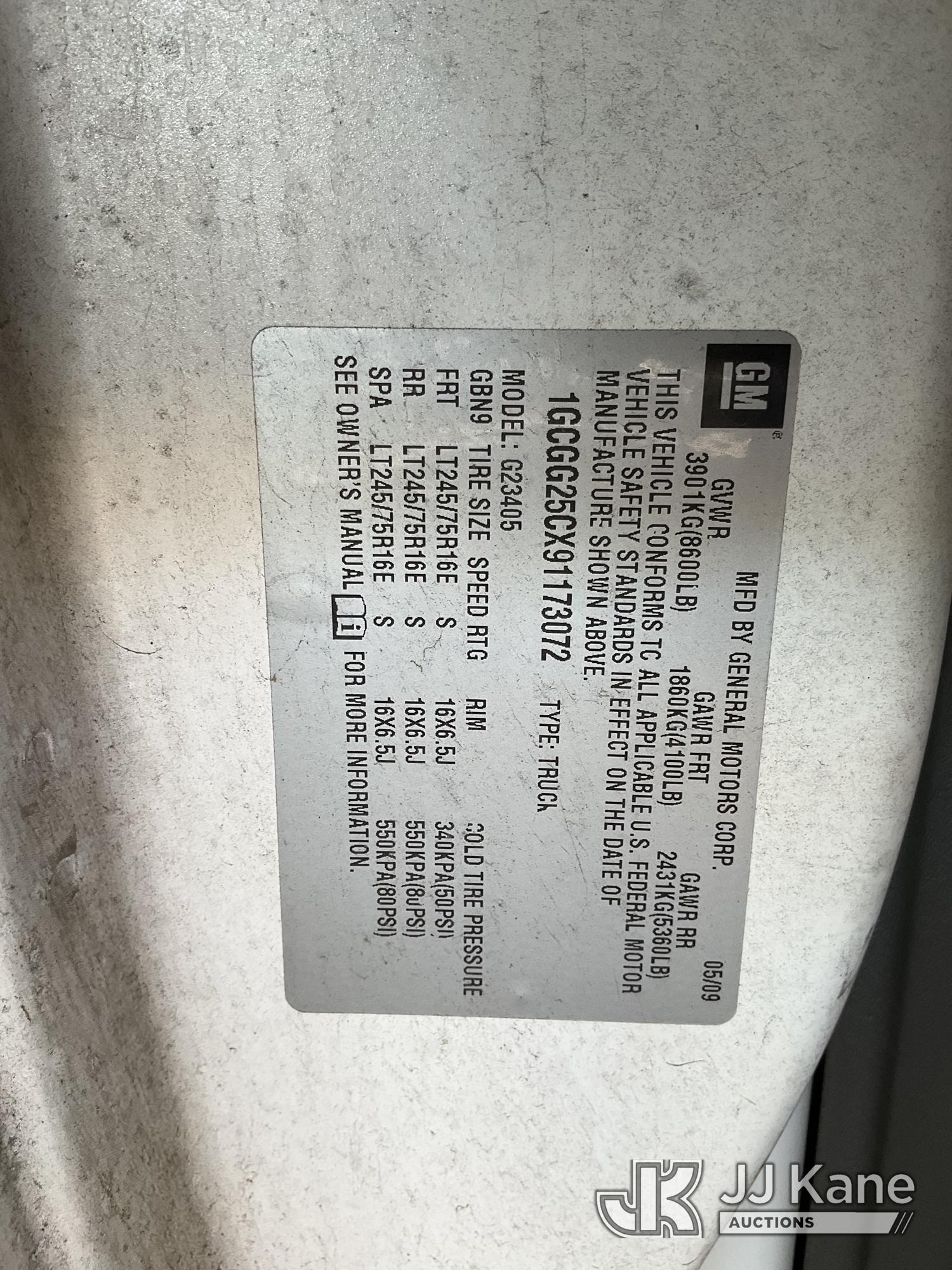 2009 Chevrolet EXPRESS
