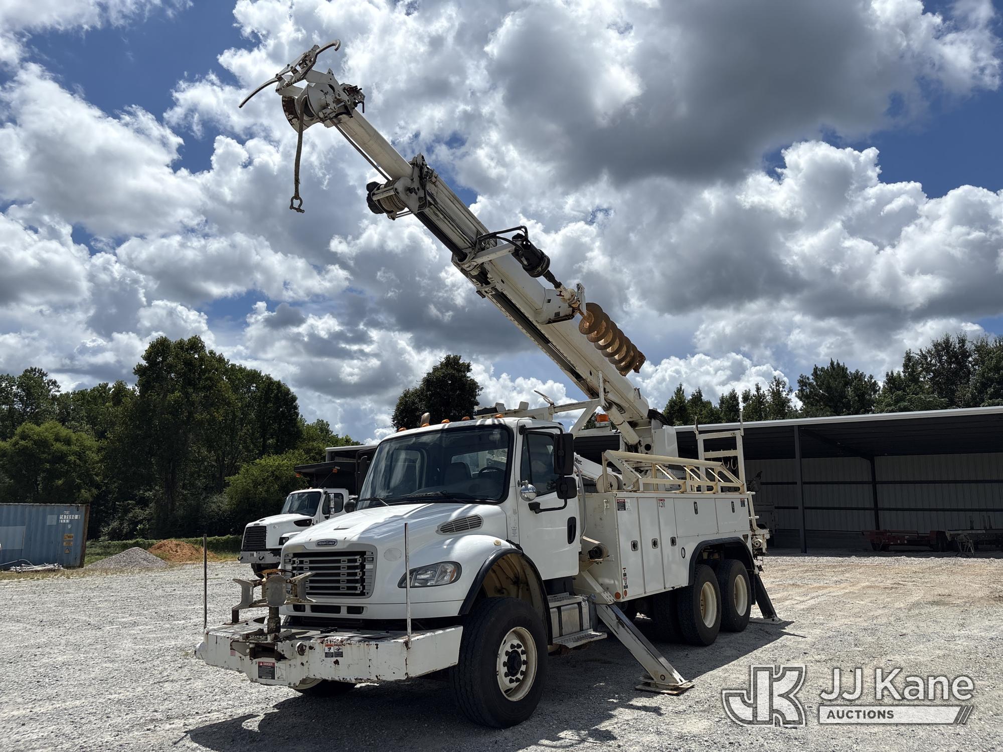 Altec D2050-BC, Digger Derrick corner mounted on 2016 Freightliner M2 106 T/A Utility Truck, (Co-op Owned)