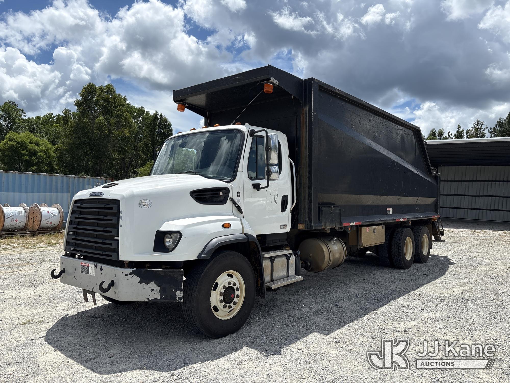 Rotobec Elite 910, Grappleboom/Log Loader Crane rear mounted on 2018 Freightliner 114SD T/A Debris Truck, (Co-op Owned)