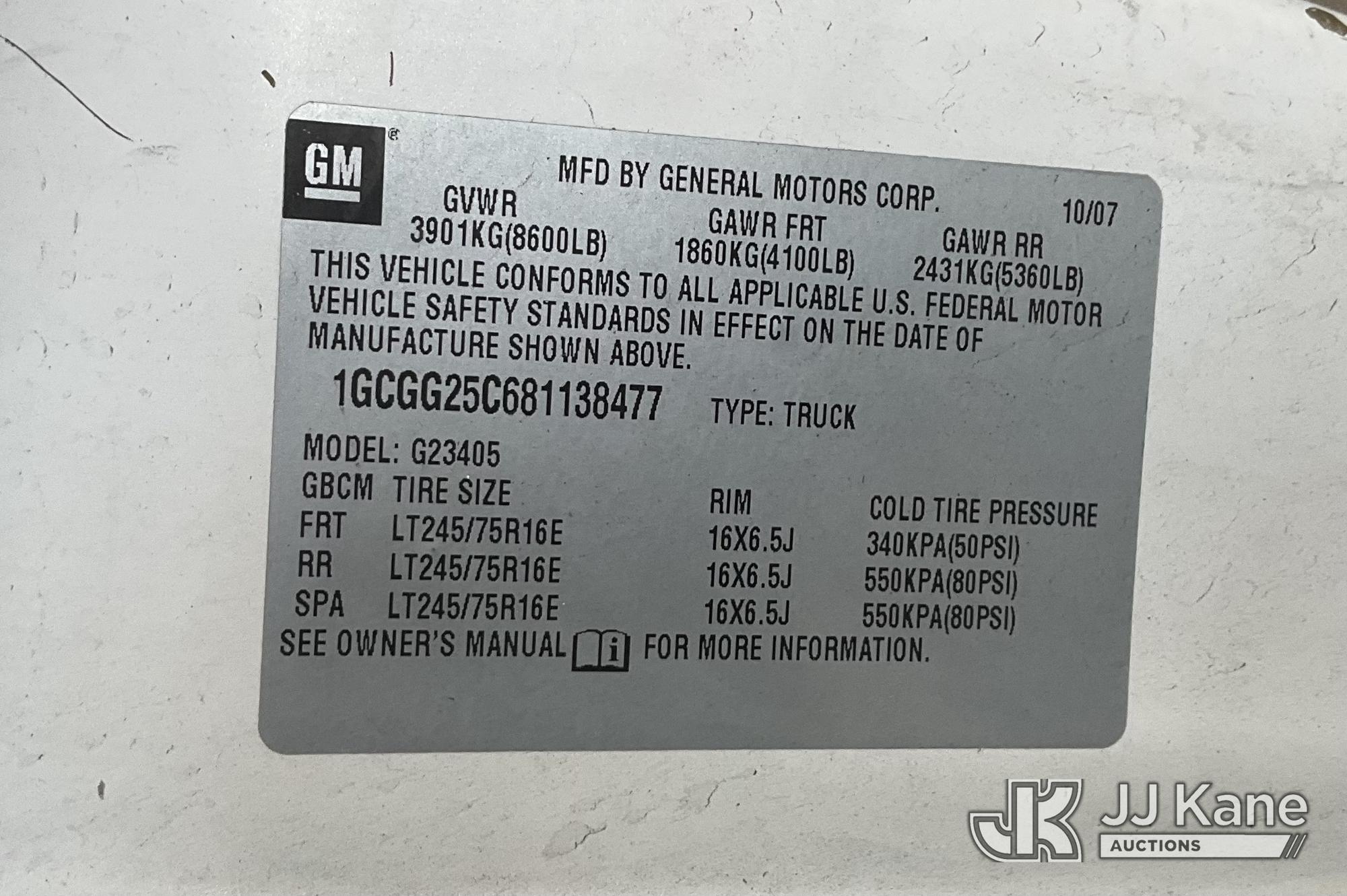 2008 Chevrolet EXPRESS