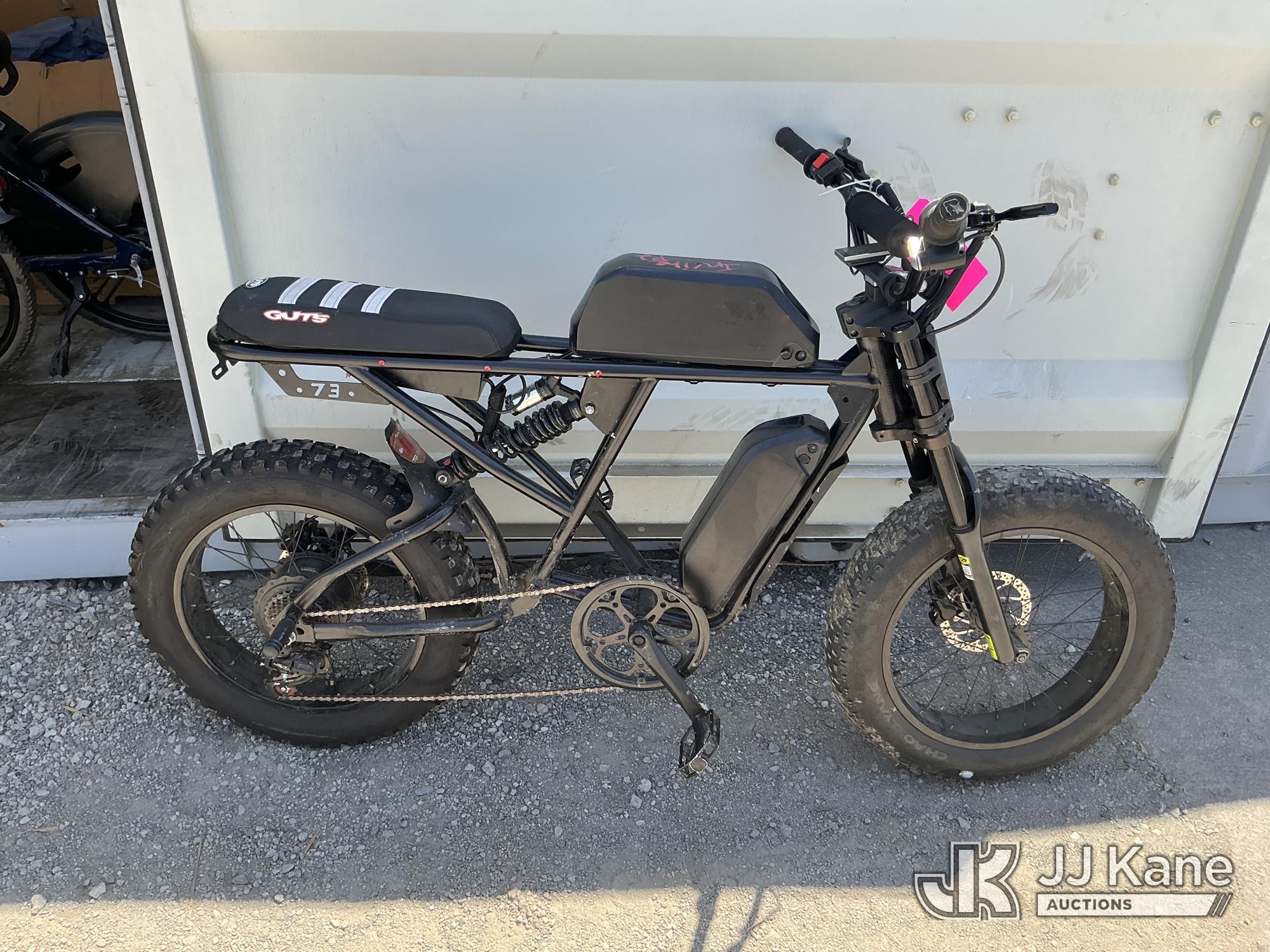 Super 73 e-bike No Keys