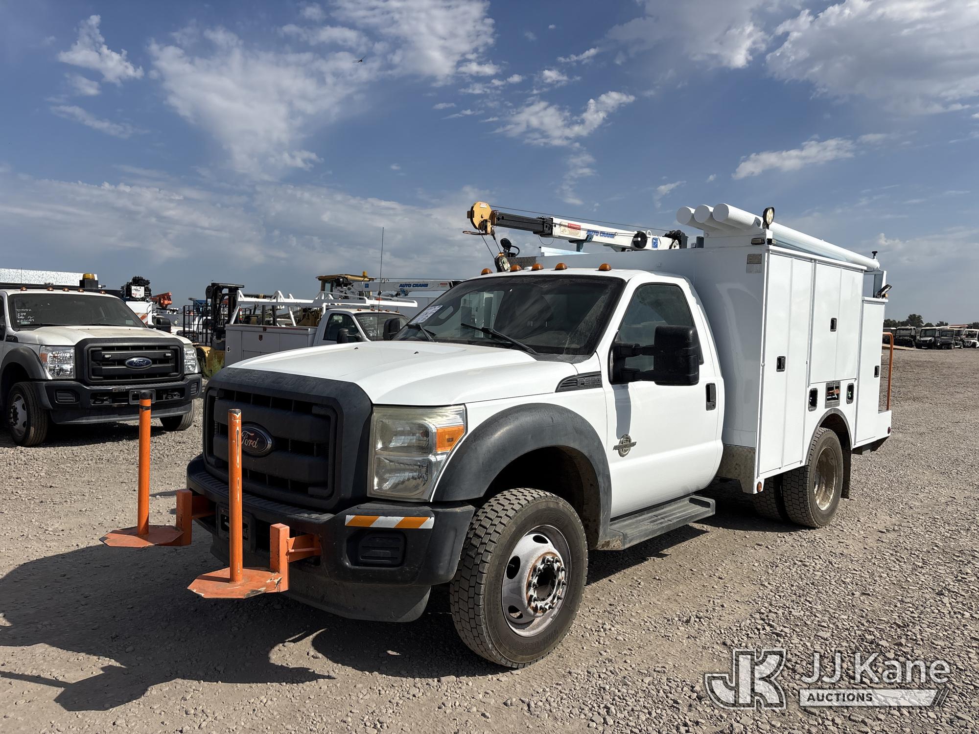 2014 Ford F-550 Regular Cab DRW Mechanics Service Truck