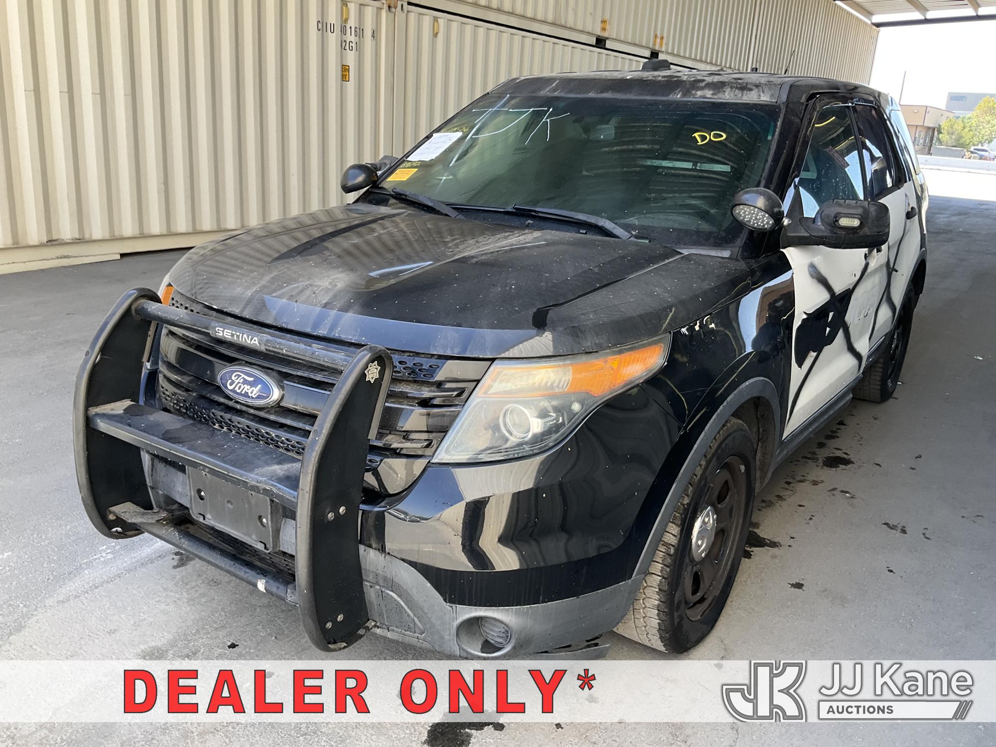 2014 Ford Explorer AWD Police Interceptor 4-Door Sport Utility Vehicle