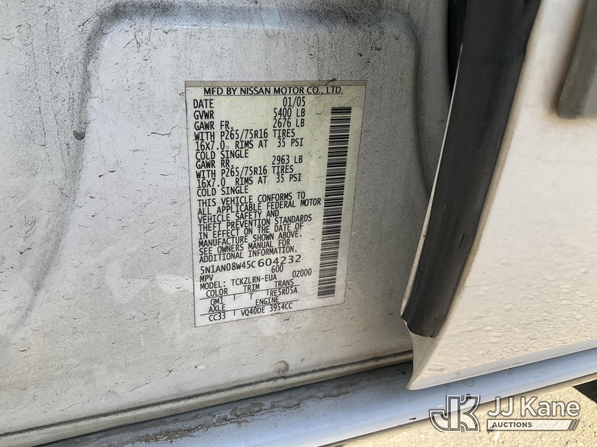 2005 Nissan XTERRA