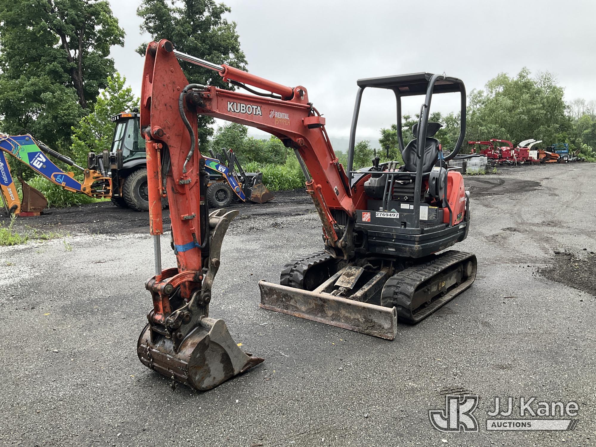 2019 Kubota KX71-3S Mini Hydraulic Excavator