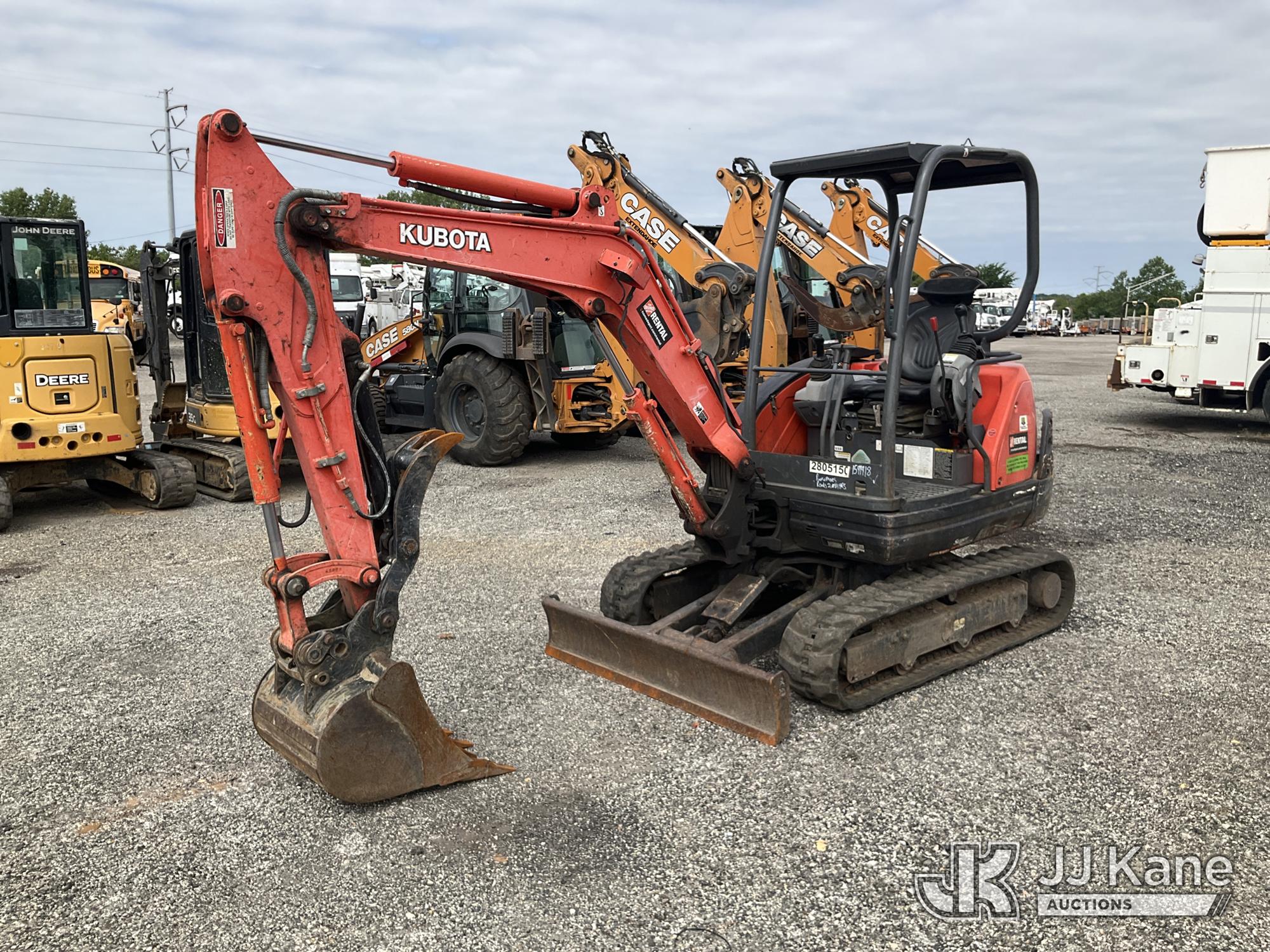 2019 Kubota KX71-3 Mini Hydraulic Excavator